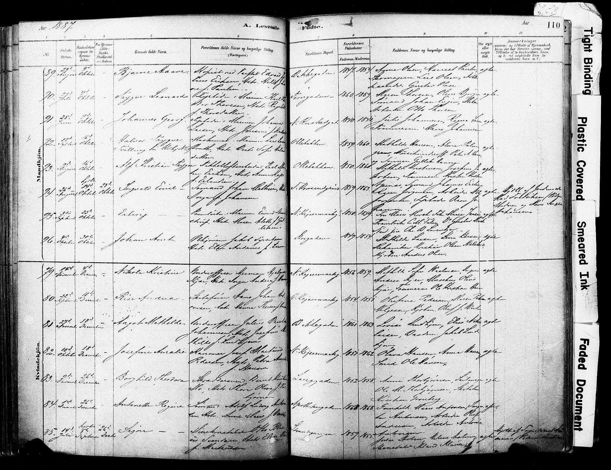 Horten kirkebøker, SAKO/A-348/F/Fa/L0003: Parish register (official) no. 3, 1878-1887, p. 110