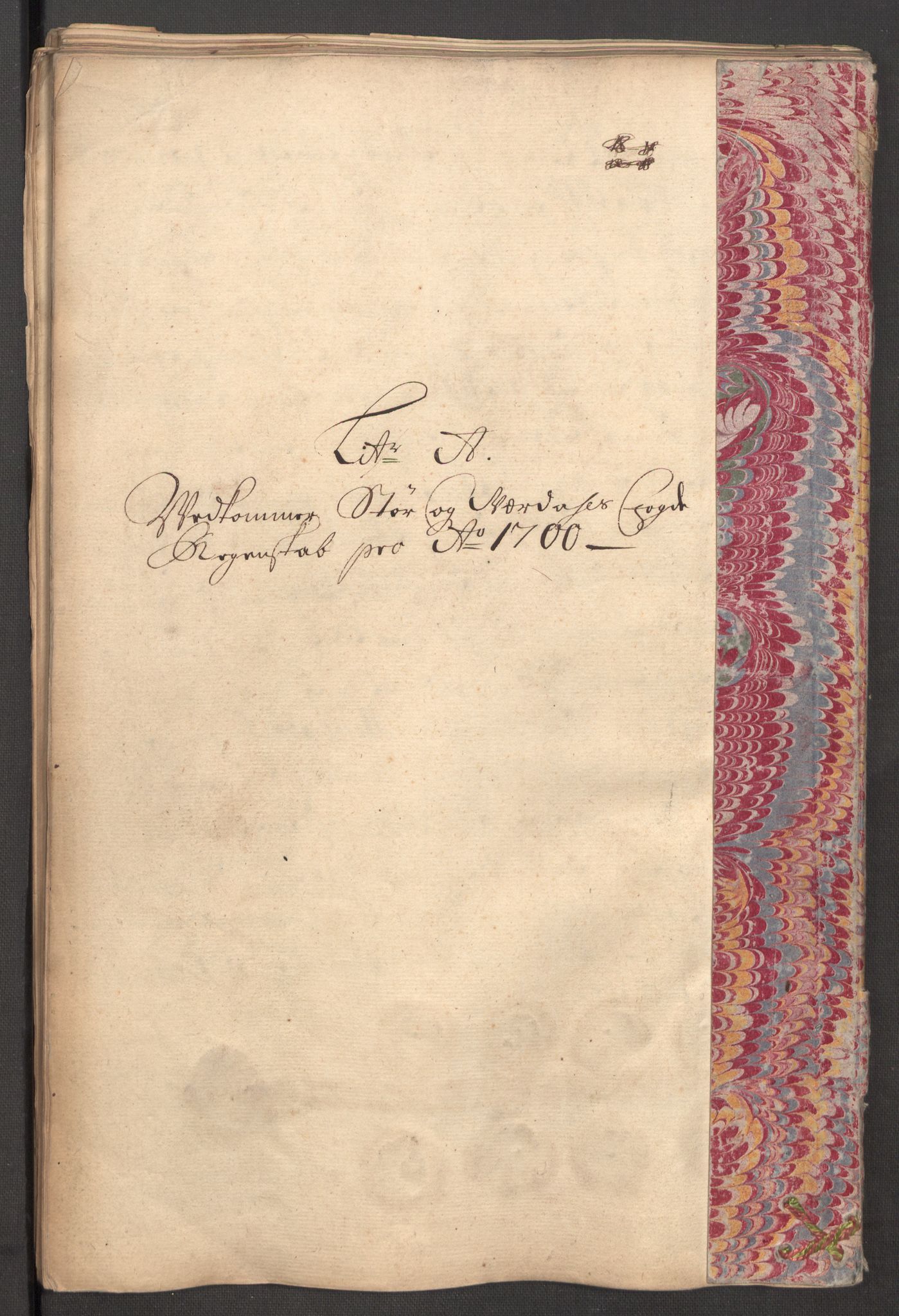 Rentekammeret inntil 1814, Reviderte regnskaper, Fogderegnskap, AV/RA-EA-4092/R62/L4192: Fogderegnskap Stjørdal og Verdal, 1700, p. 106