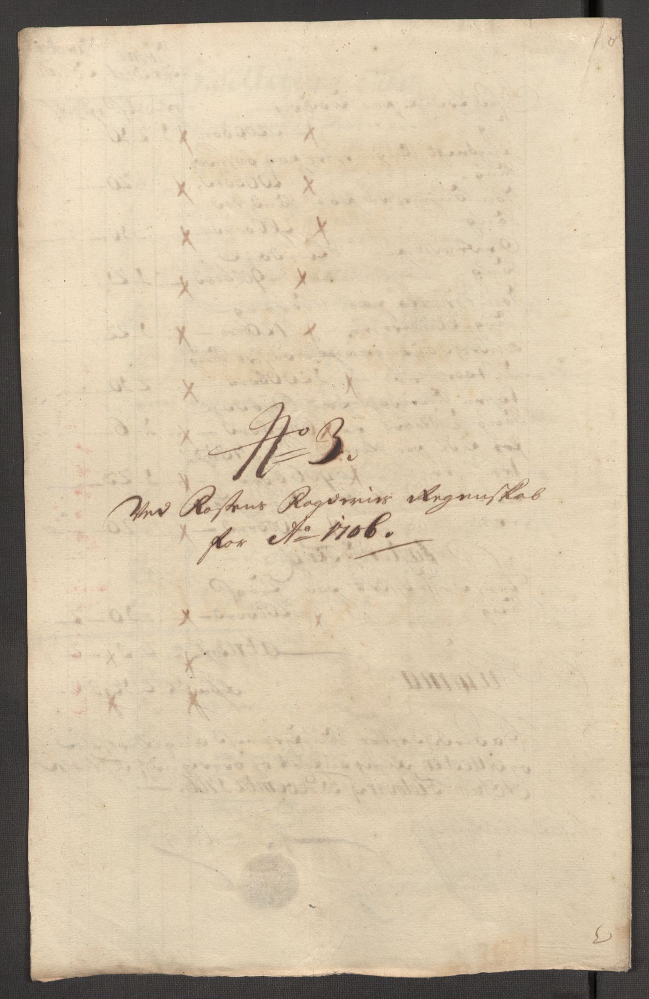 Rentekammeret inntil 1814, Reviderte regnskaper, Fogderegnskap, RA/EA-4092/R57/L3857: Fogderegnskap Fosen, 1706-1707, p. 88