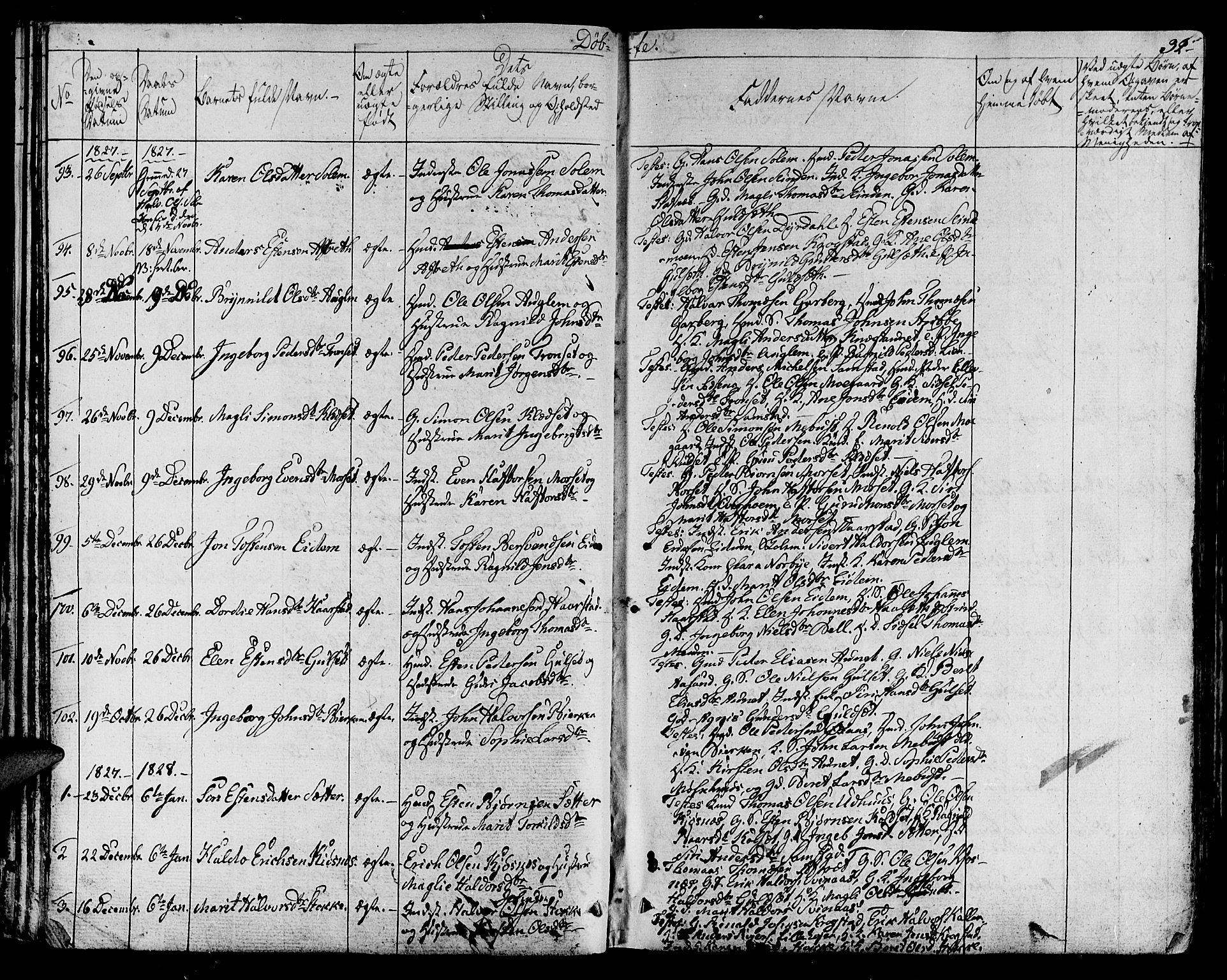 Ministerialprotokoller, klokkerbøker og fødselsregistre - Sør-Trøndelag, SAT/A-1456/695/L1143: Parish register (official) no. 695A05 /1, 1824-1842, p. 32