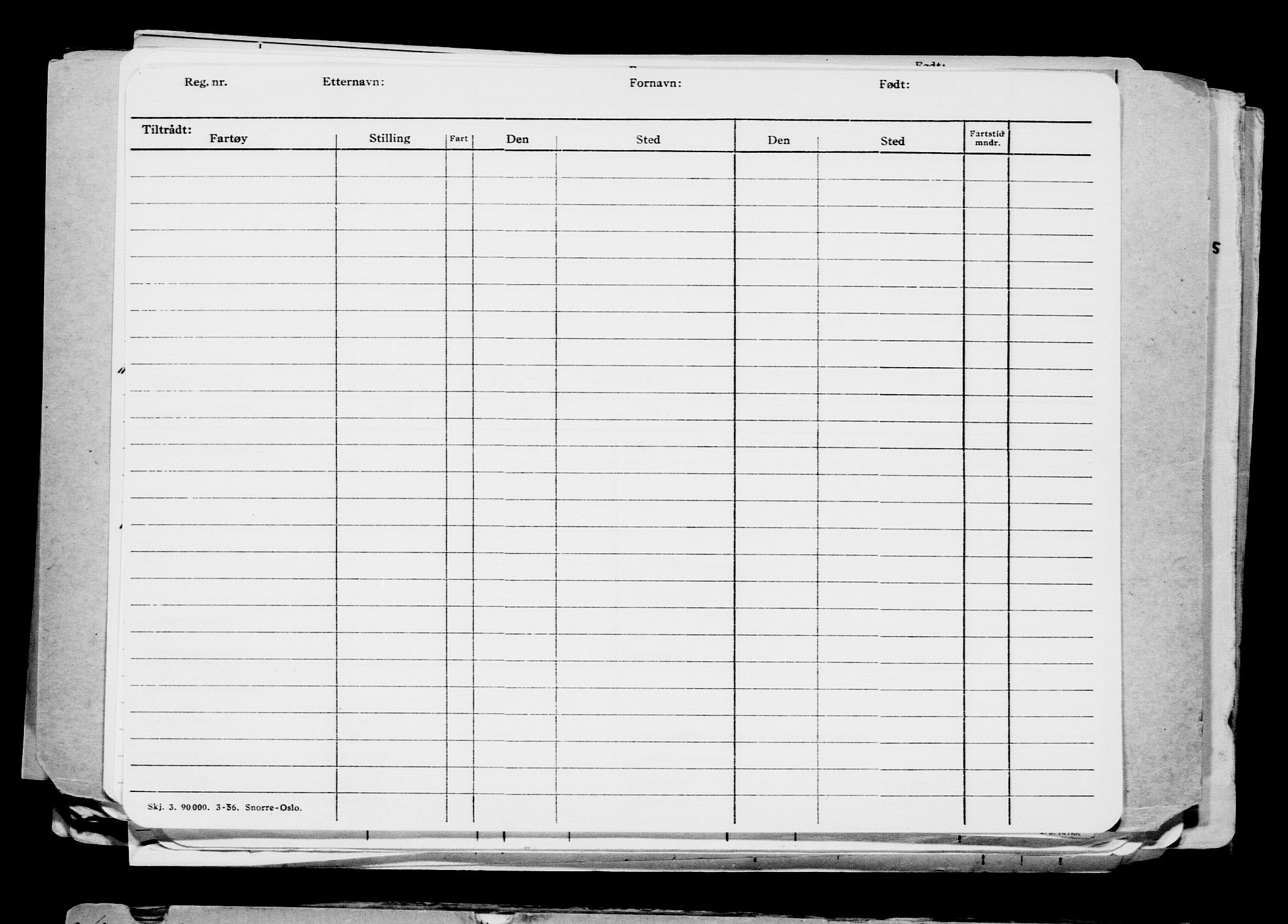 Direktoratet for sjømenn, AV/RA-S-3545/G/Gb/L0086: Hovedkort, 1909, p. 22