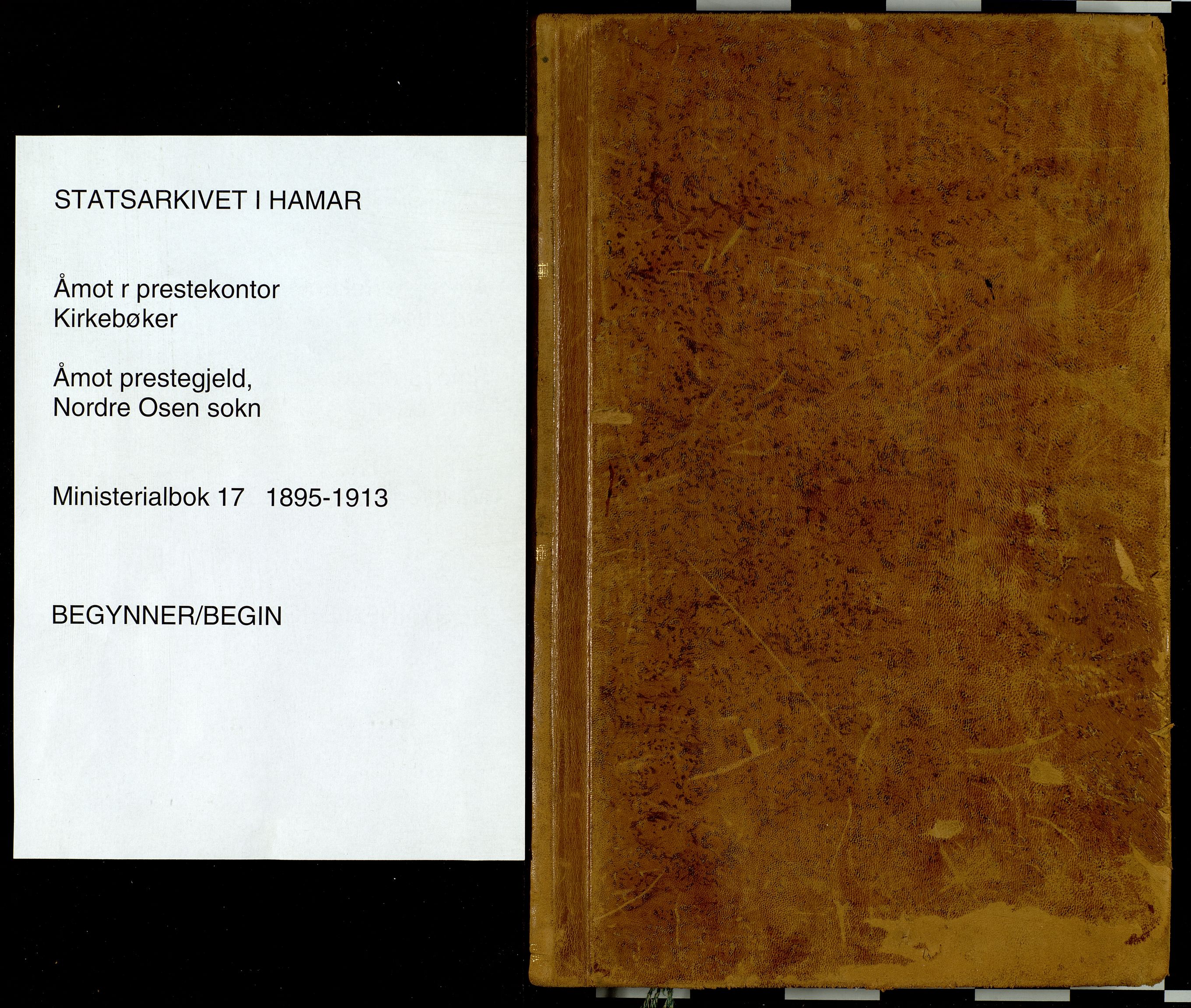 Åmot prestekontor, Hedmark, AV/SAH-PREST-056/H/Ha/Haa/L0017: Parish register (official) no. 17, 1895-1913