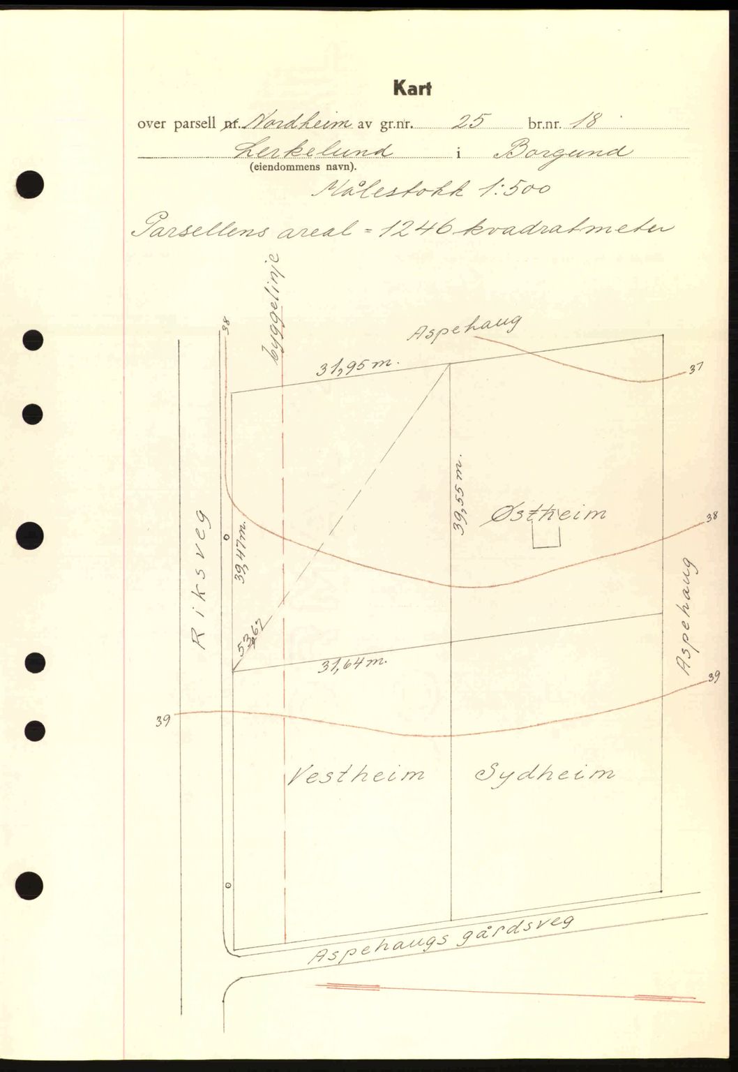 Nordre Sunnmøre sorenskriveri, AV/SAT-A-0006/1/2/2C/2Ca: Mortgage book no. A13, 1942-1942, Diary no: : 894/1942