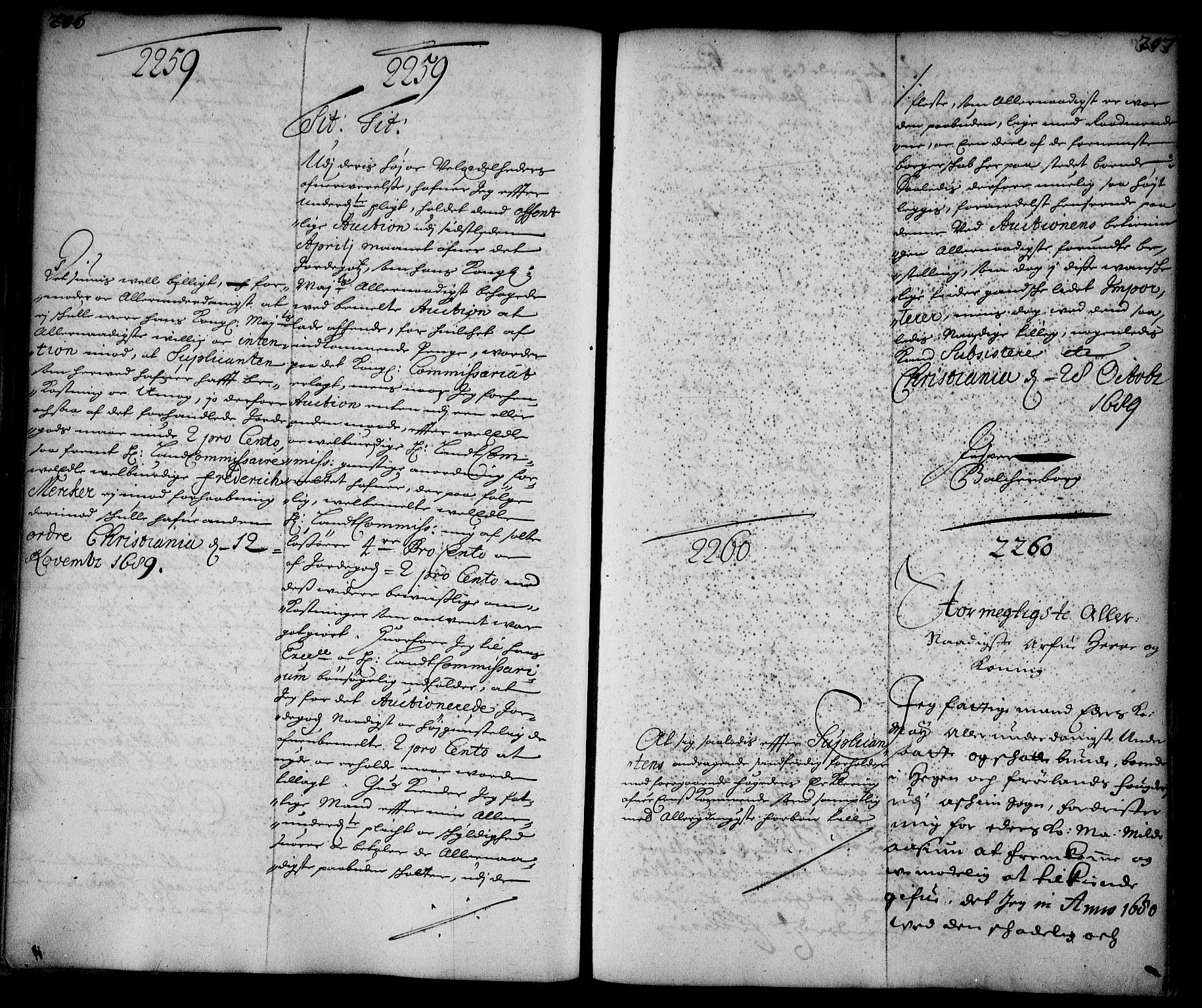 Stattholderembetet 1572-1771, AV/RA-EA-2870/Ae/L0007: Supplikasjons- og resolusjonsprotokoll, 1689-1691, p. 206-207