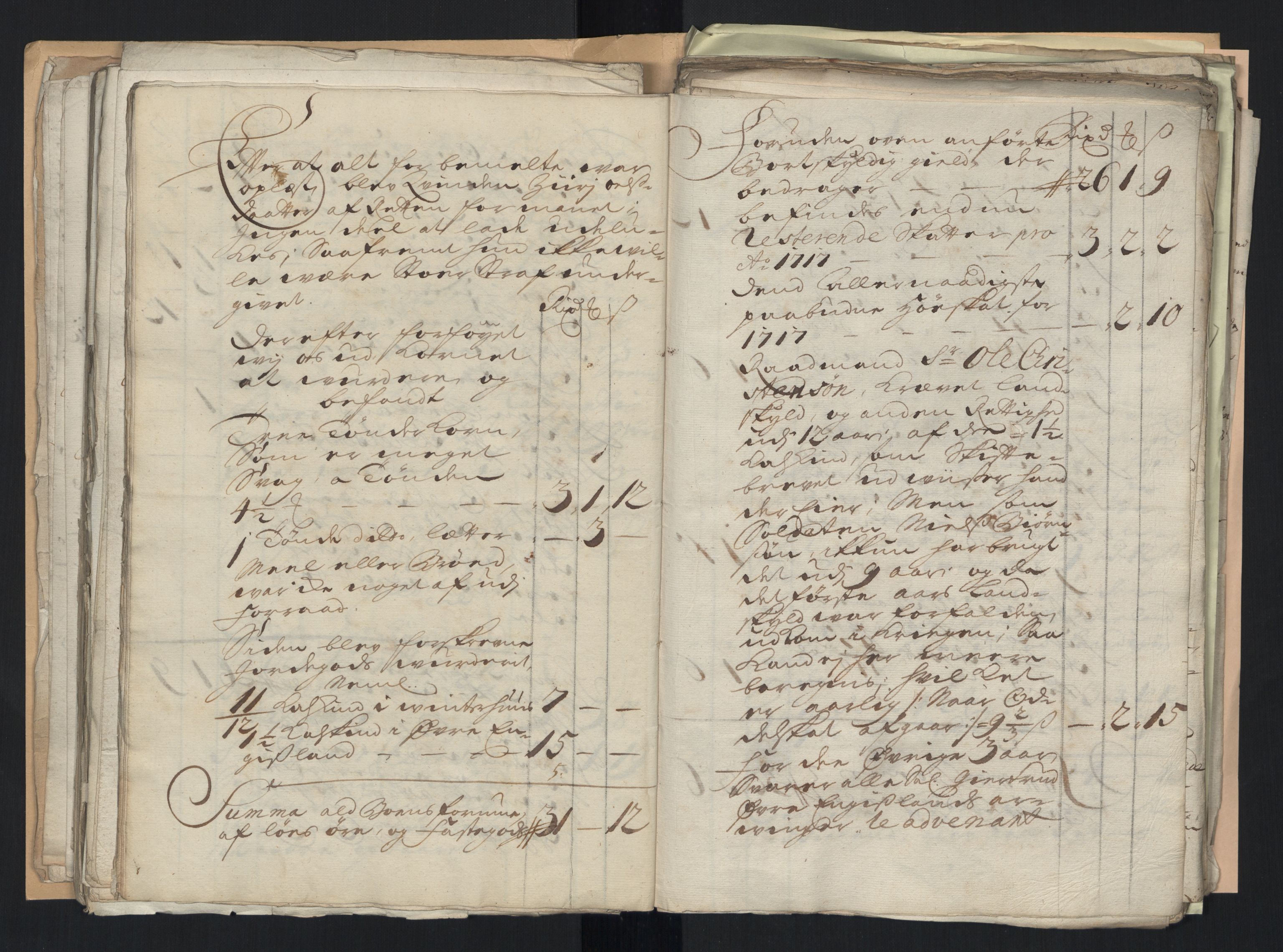 Rentekammeret inntil 1814, Reviderte regnskaper, Fogderegnskap, RA/EA-4092/R40/L2452: Fogderegnskap Råbyggelag, 1716-1717, p. 289