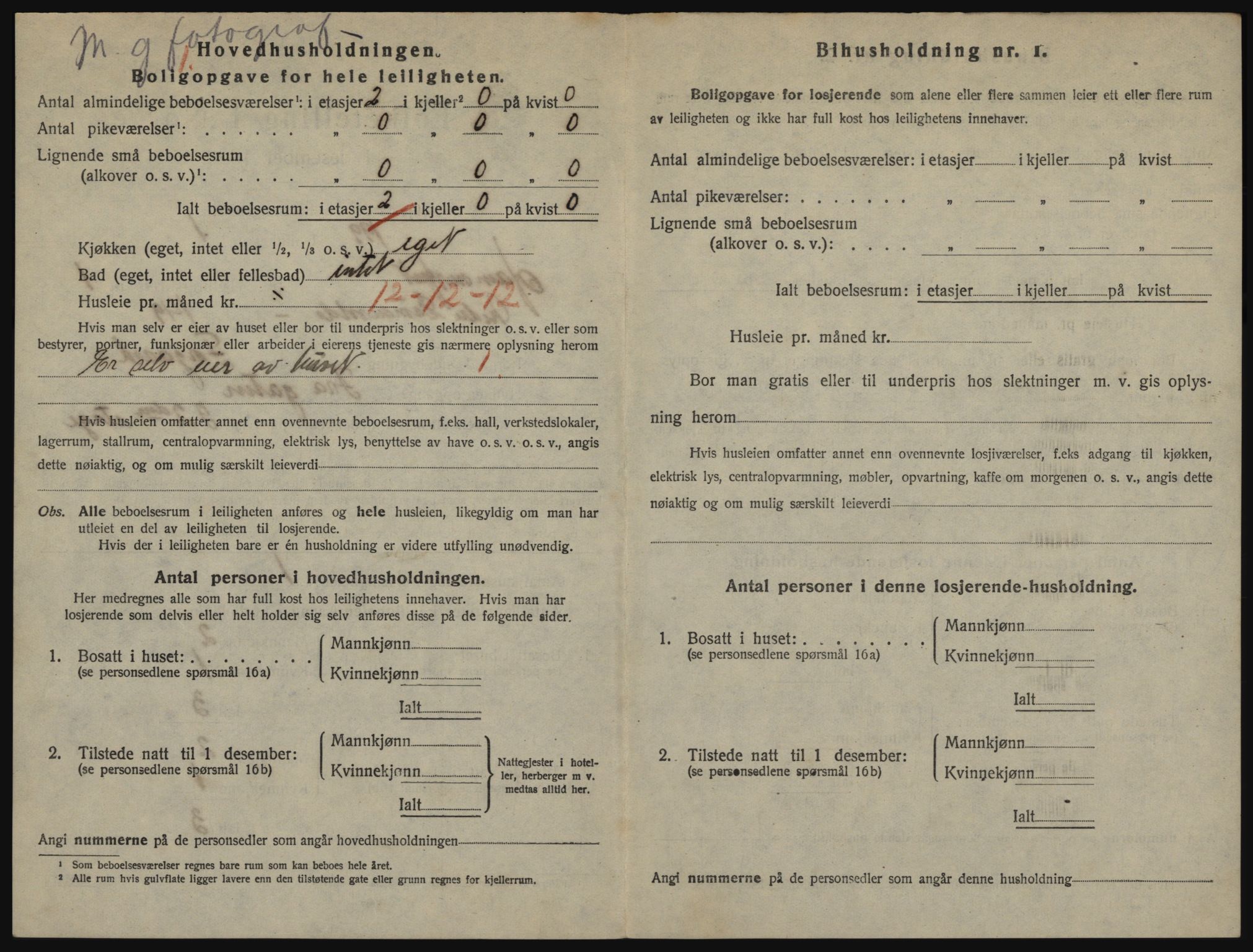 SATØ, 1920 census for Hammerfest, 1920, p. 1583