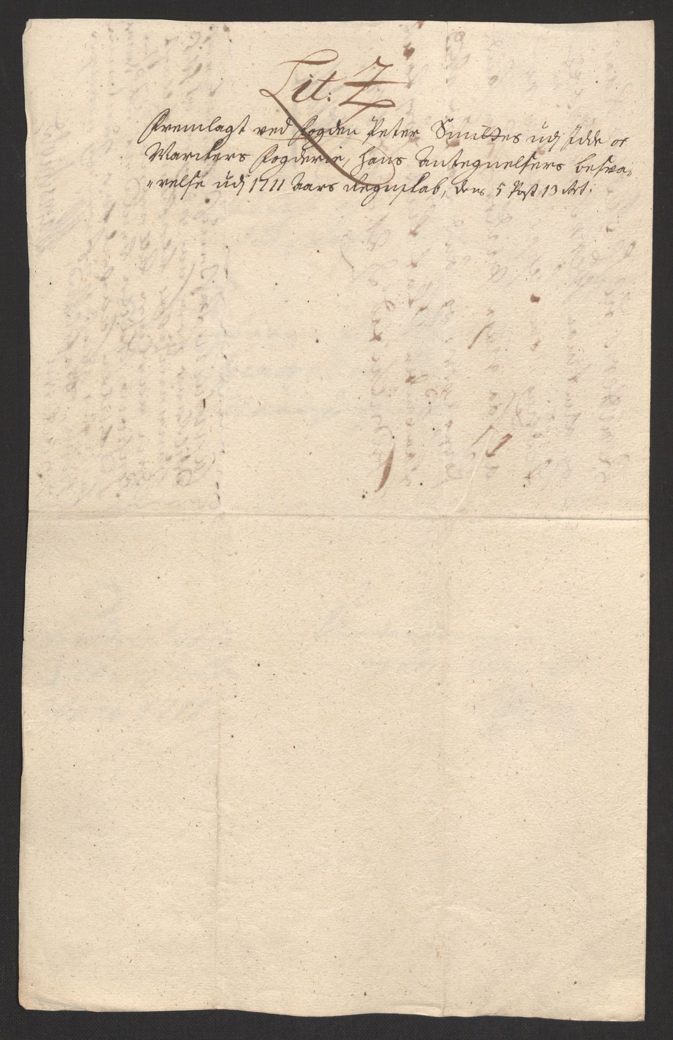 Rentekammeret inntil 1814, Reviderte regnskaper, Fogderegnskap, AV/RA-EA-4092/R01/L0020: Fogderegnskap Idd og Marker, 1711, p. 241