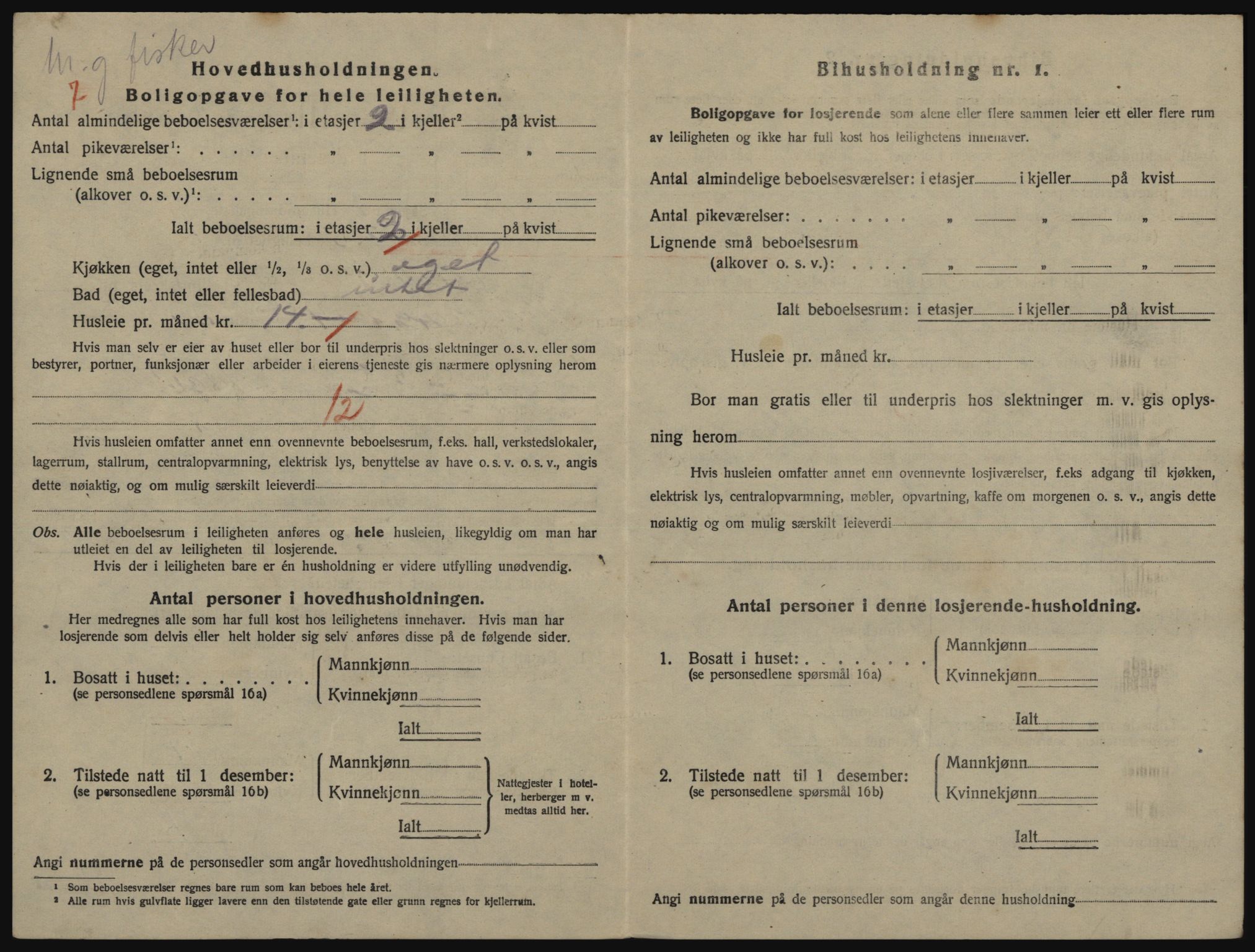 SATØ, 1920 census for Vardø, 1920, p. 1820