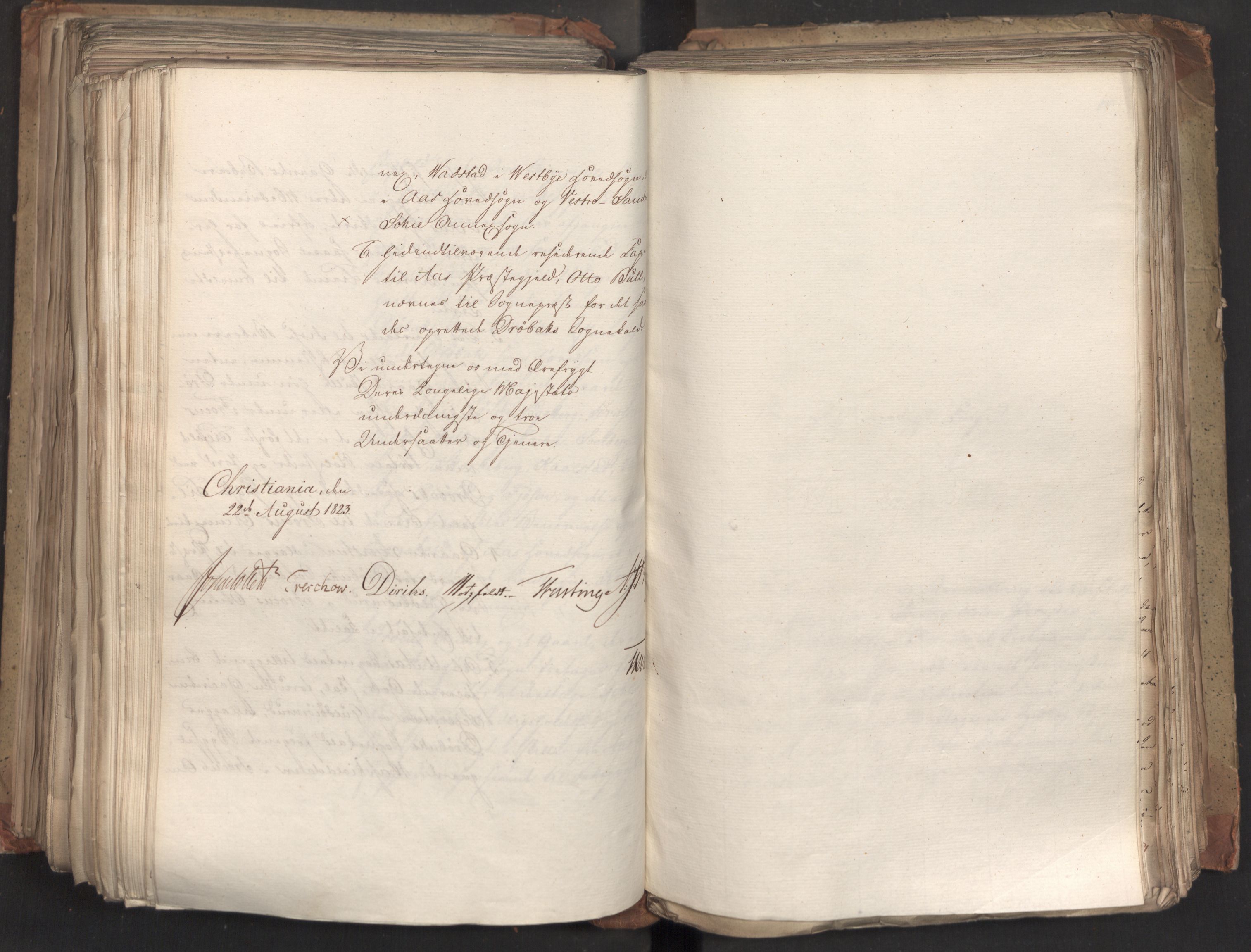 Statsrådsavdelingen i Stockholm, AV/RA-S-1003/D/Da/L0035: Regjeringsinnstillinger nr. 541-840, 1823, p. 450