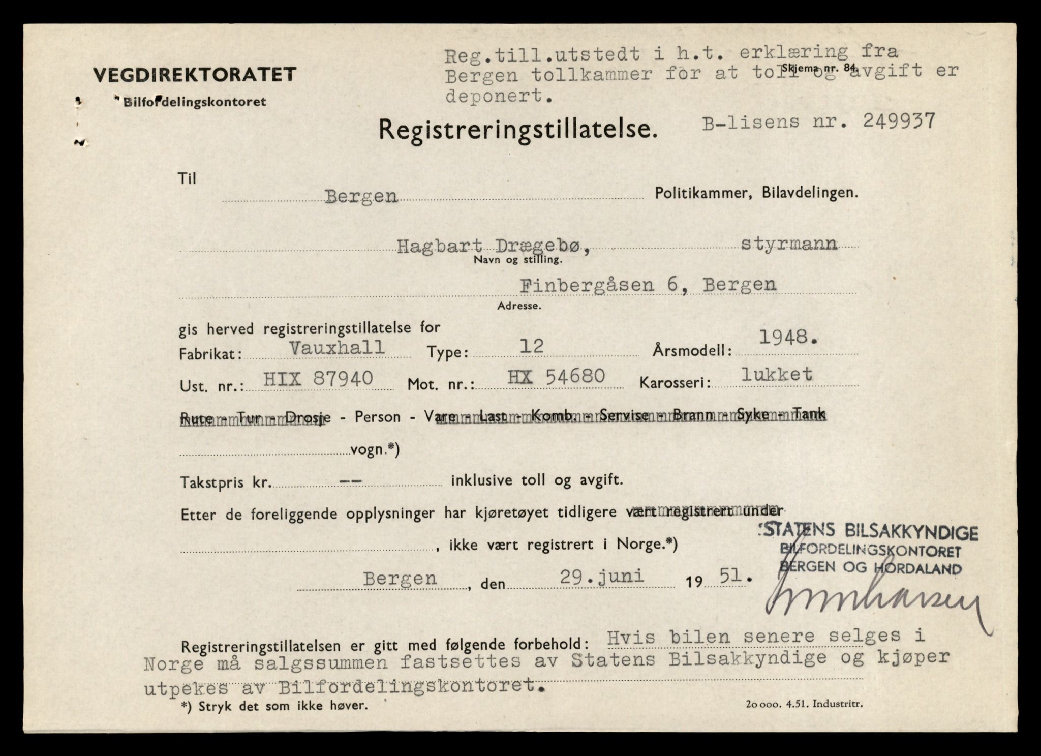 Møre og Romsdal vegkontor - Ålesund trafikkstasjon, AV/SAT-A-4099/F/Fe/L0048: Registreringskort for kjøretøy T 14721 - T 14863, 1927-1998, p. 2479