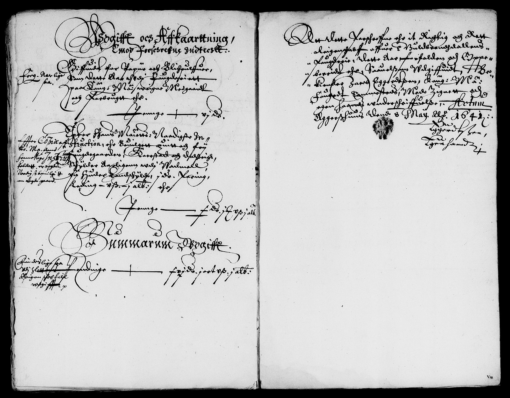 Rentekammeret inntil 1814, Reviderte regnskaper, Lensregnskaper, AV/RA-EA-5023/R/Rb/Rba/L0151: Akershus len, 1640-1641