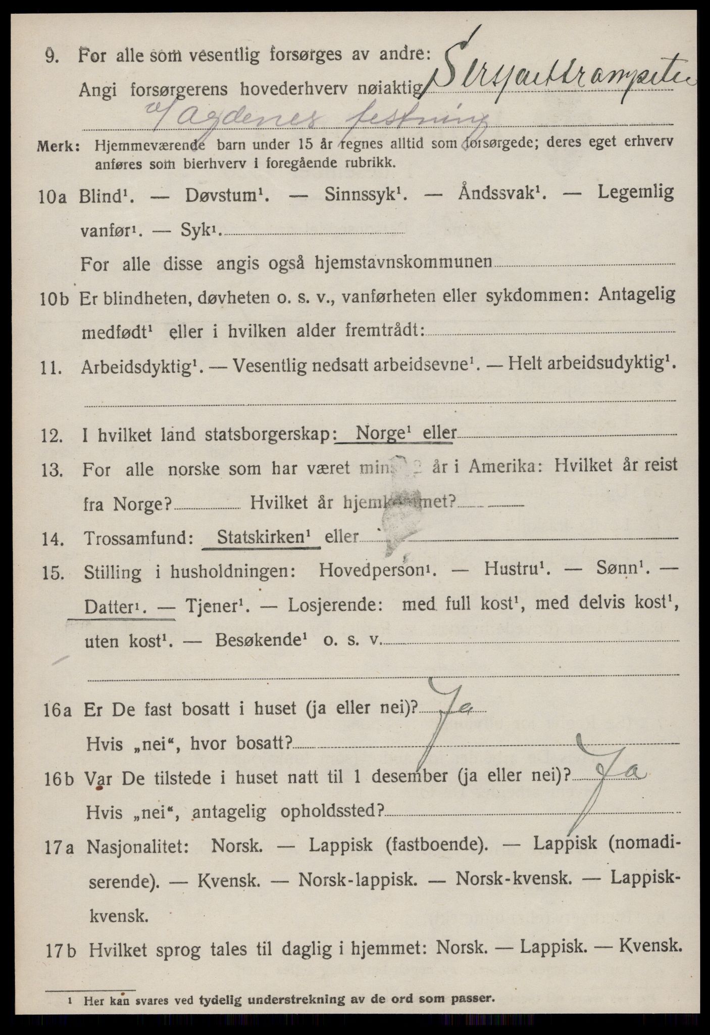 SAT, 1920 census for Rissa, 1920, p. 2266