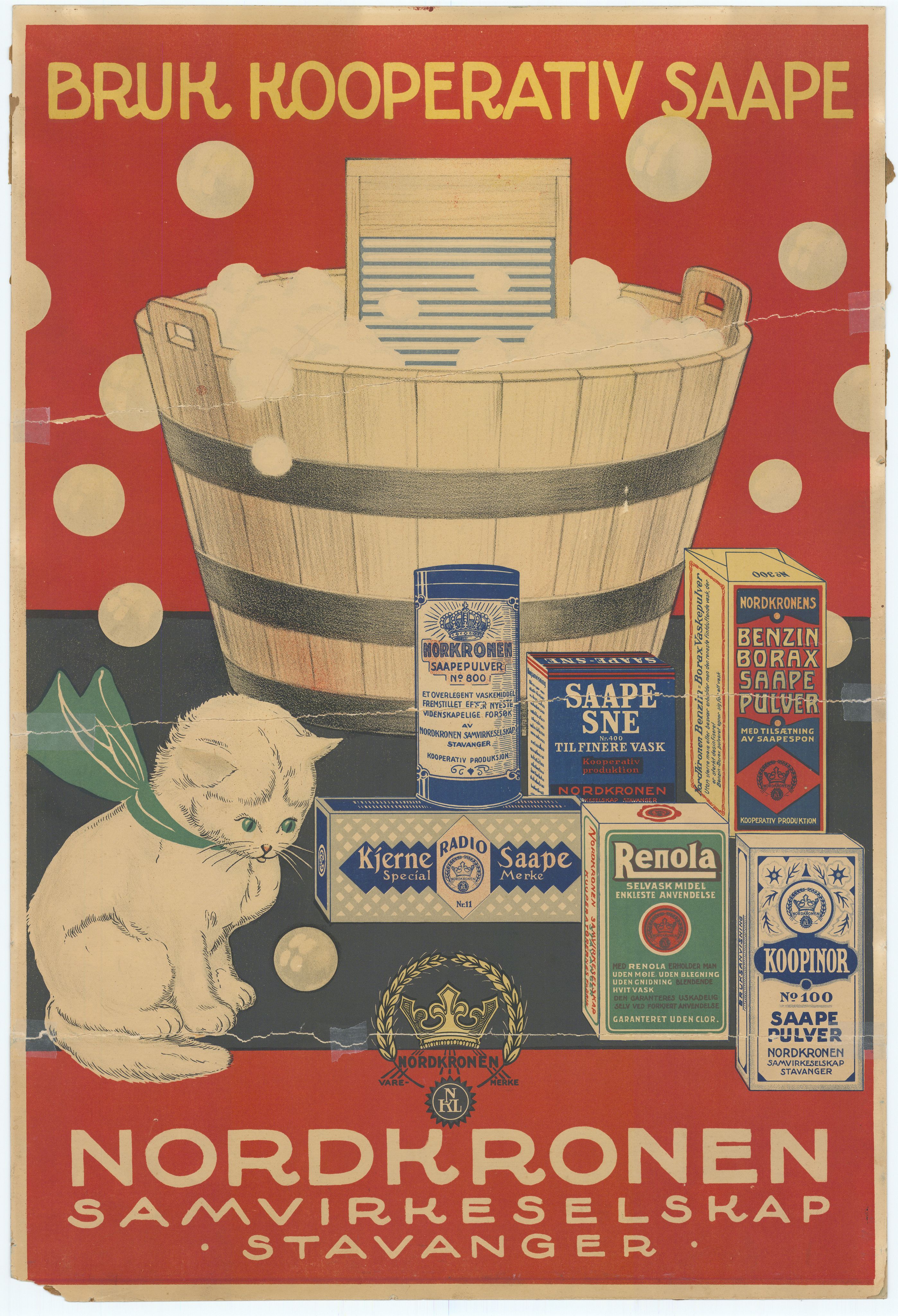 Coop NKL BA (Coop Norge SA), AV/RA-PA-1394/Y/L0003: Mappe med reklameplakater, 1900-2005, p. 12