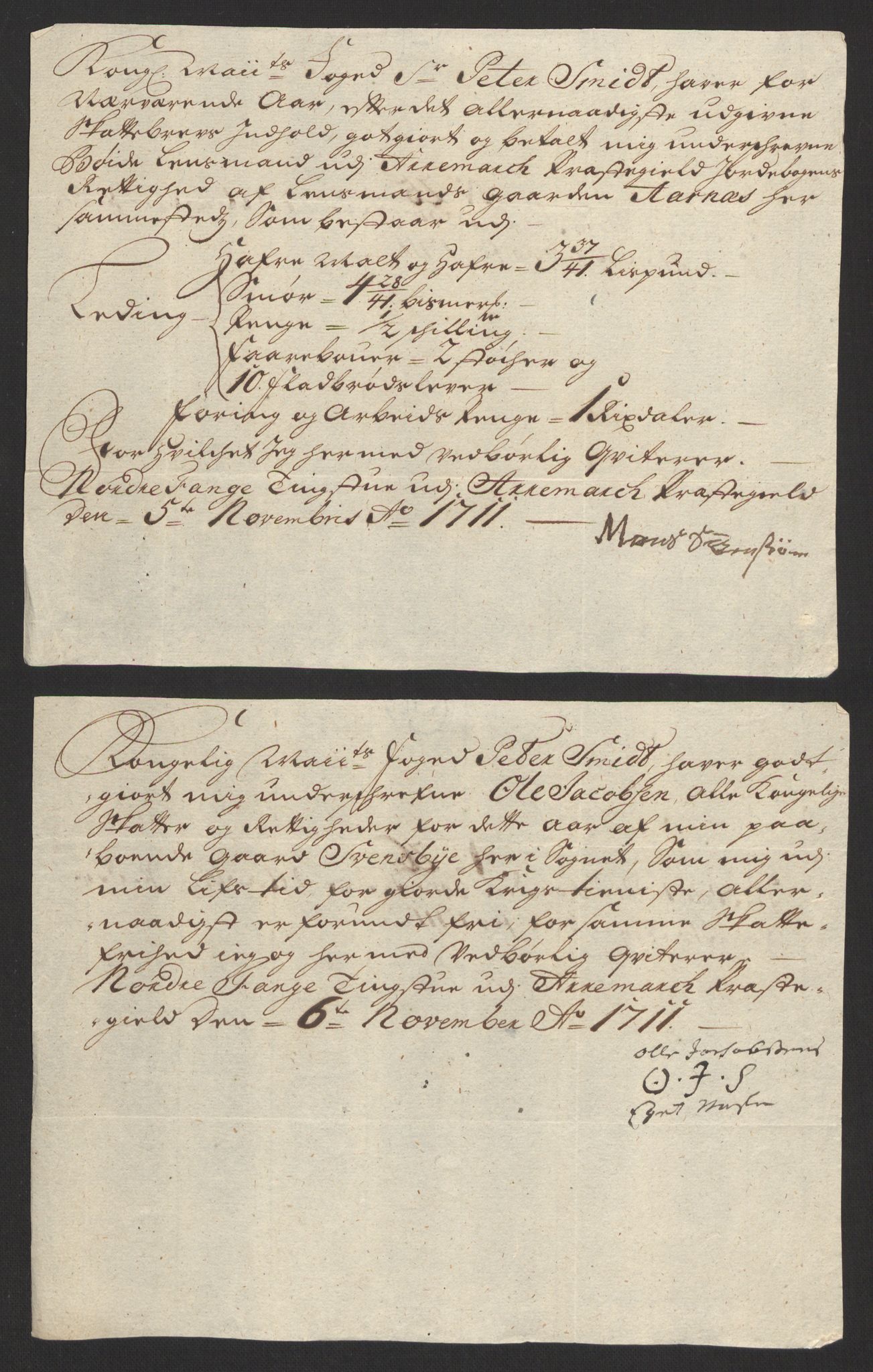 Rentekammeret inntil 1814, Reviderte regnskaper, Fogderegnskap, AV/RA-EA-4092/R01/L0020: Fogderegnskap Idd og Marker, 1711, p. 161