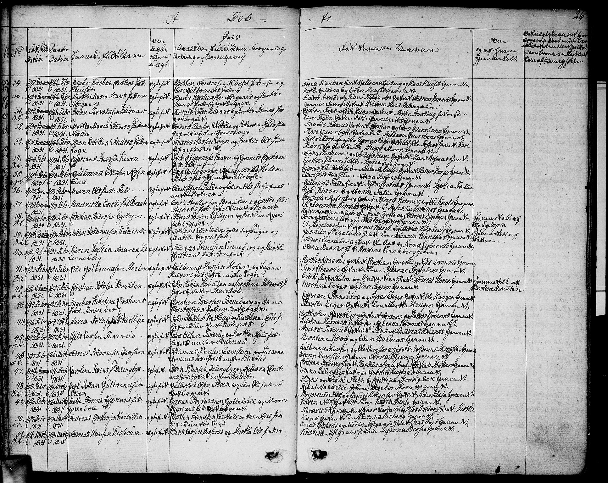 Høland prestekontor Kirkebøker, SAO/A-10346a/F/Fa/L0008: Parish register (official) no. I 8, 1827-1845, p. 26