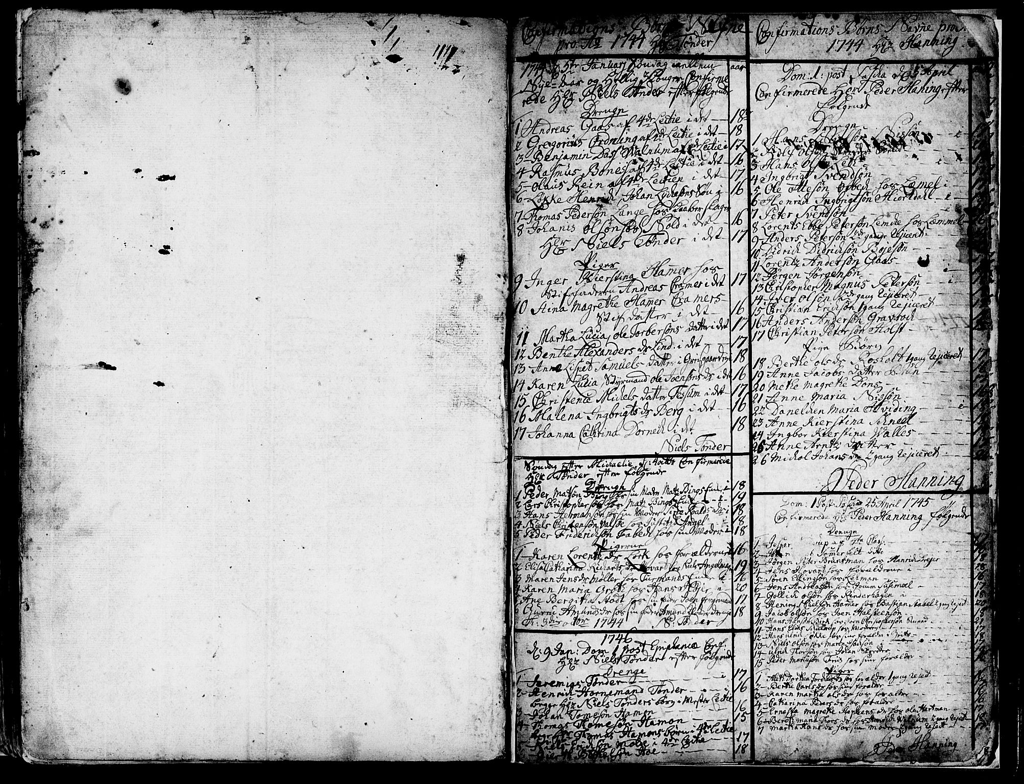 Ministerialprotokoller, klokkerbøker og fødselsregistre - Sør-Trøndelag, SAT/A-1456/602/L0133: Parish register (copy) no. 602C01, 1744-1773