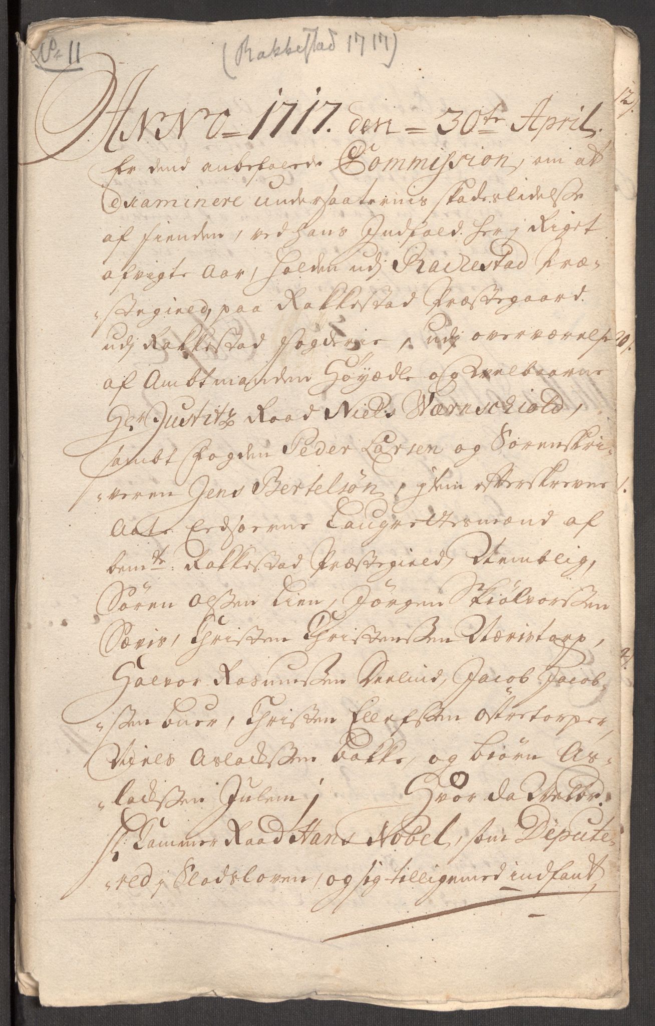 Rentekammeret inntil 1814, Realistisk ordnet avdeling, AV/RA-EA-4070/Ki/L0010: [S8]: Tingsvitner om skader påført allmuen i Smålenene under fiendens angrep i 1716. Opptatt av Werenskiold og H. Nobel etter kongelig befaling 02.11.1716, 1716-1717, p. 399