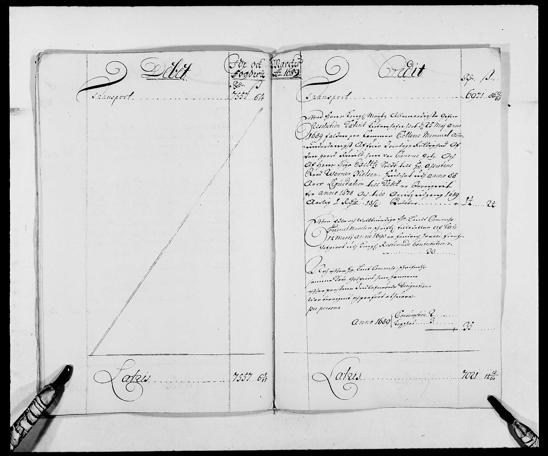 Rentekammeret inntil 1814, Reviderte regnskaper, Fogderegnskap, AV/RA-EA-4092/R01/L0008: Fogderegnskap Idd og Marker, 1689, p. 14