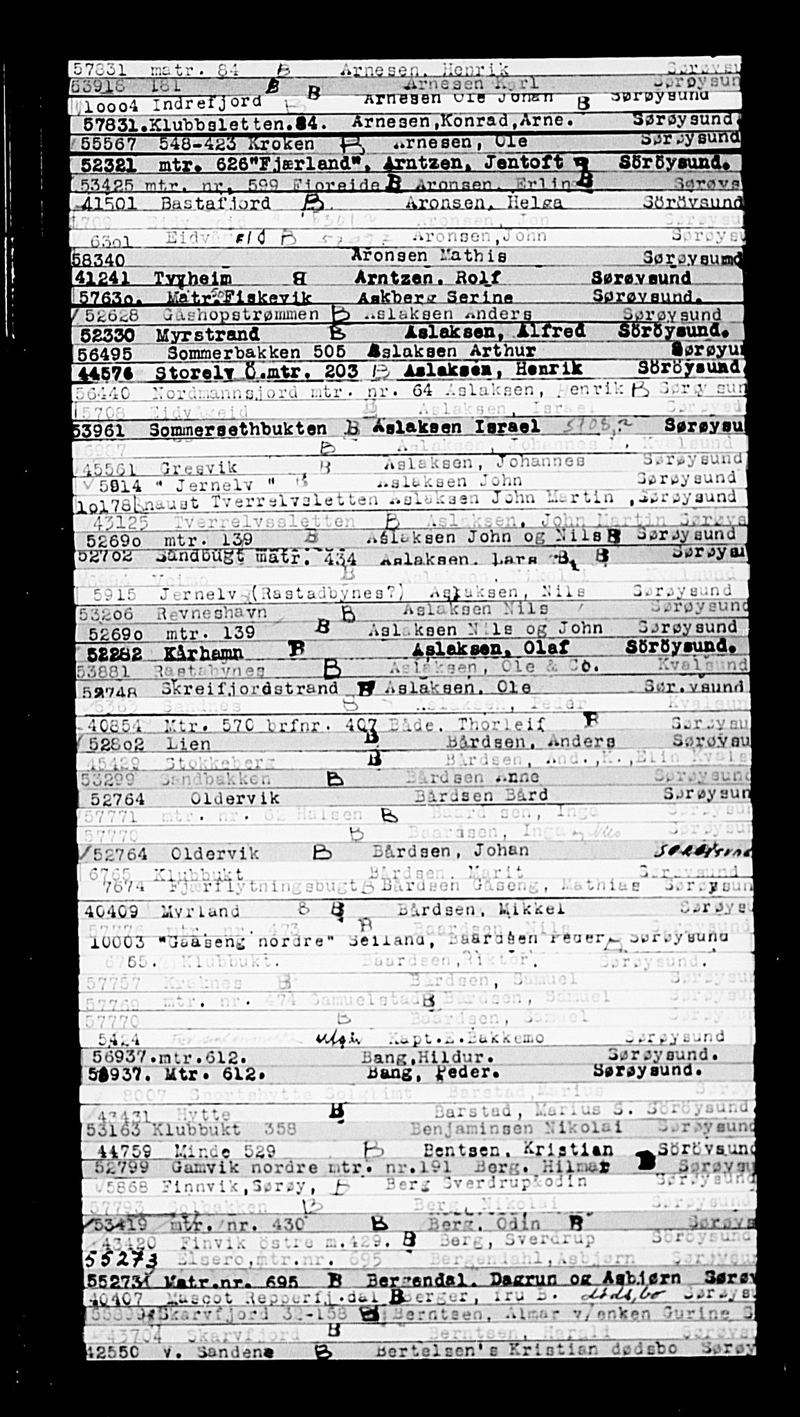 Krigsskadetrygdene for bygninger og løsøre, AV/RA-S-1548/V/L0014: --, 1940-1945, p. 1065