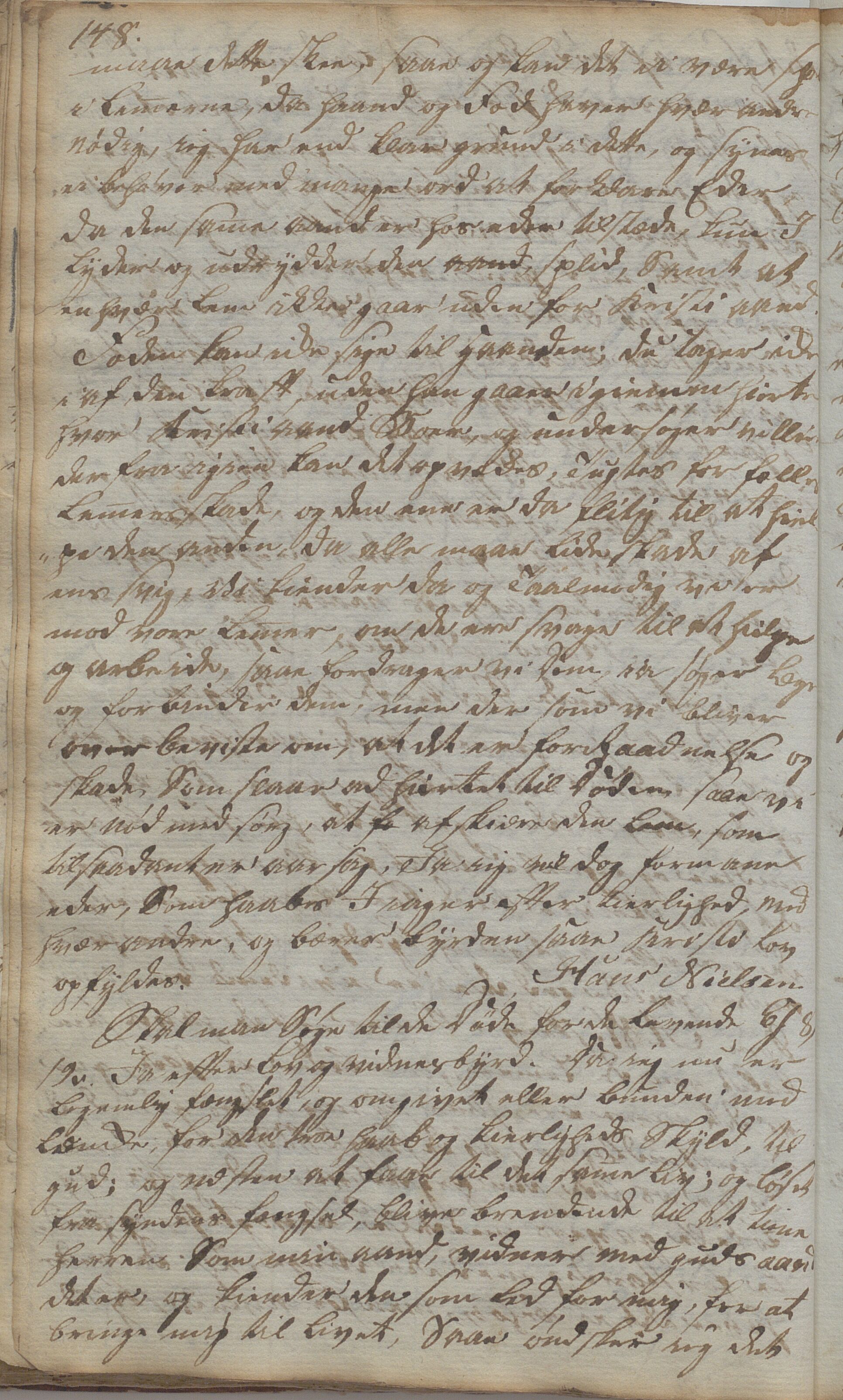 Heggtveitsamlingen, TMF/A-1007/H/L0047/0007: Kopibøker, brev etc.  / "Kopsland", 1800-1850, p. 148