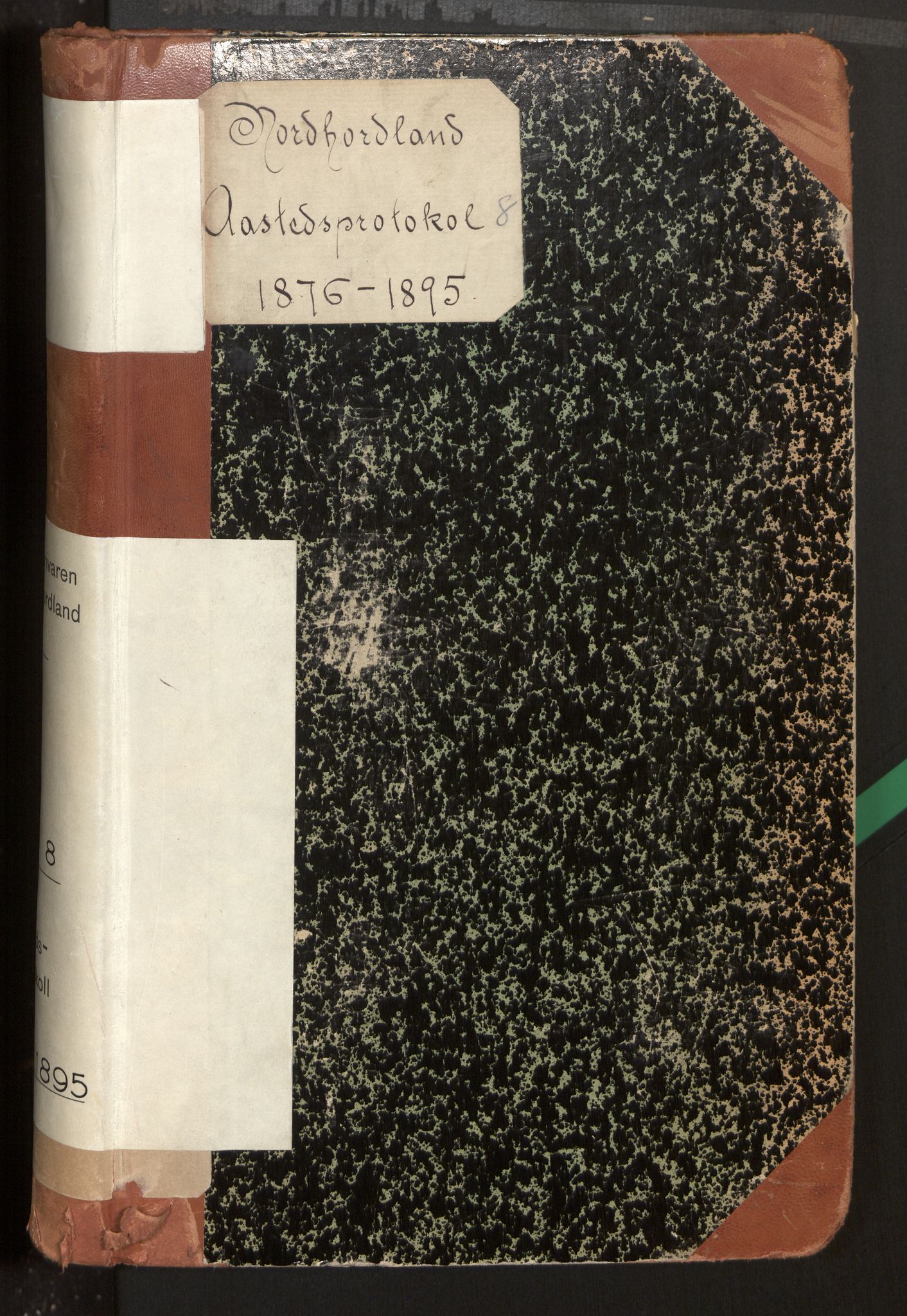 Nordhordland sorenskrivar, AV/SAB-A-2901/1/F/Fc/L0008: Åstadsprotokoll, 1876-1895