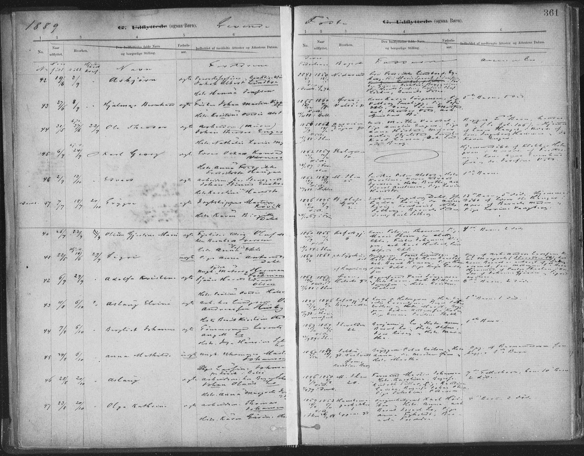 Ministerialprotokoller, klokkerbøker og fødselsregistre - Sør-Trøndelag, SAT/A-1456/603/L0163: Parish register (official) no. 603A02, 1879-1895, p. 361