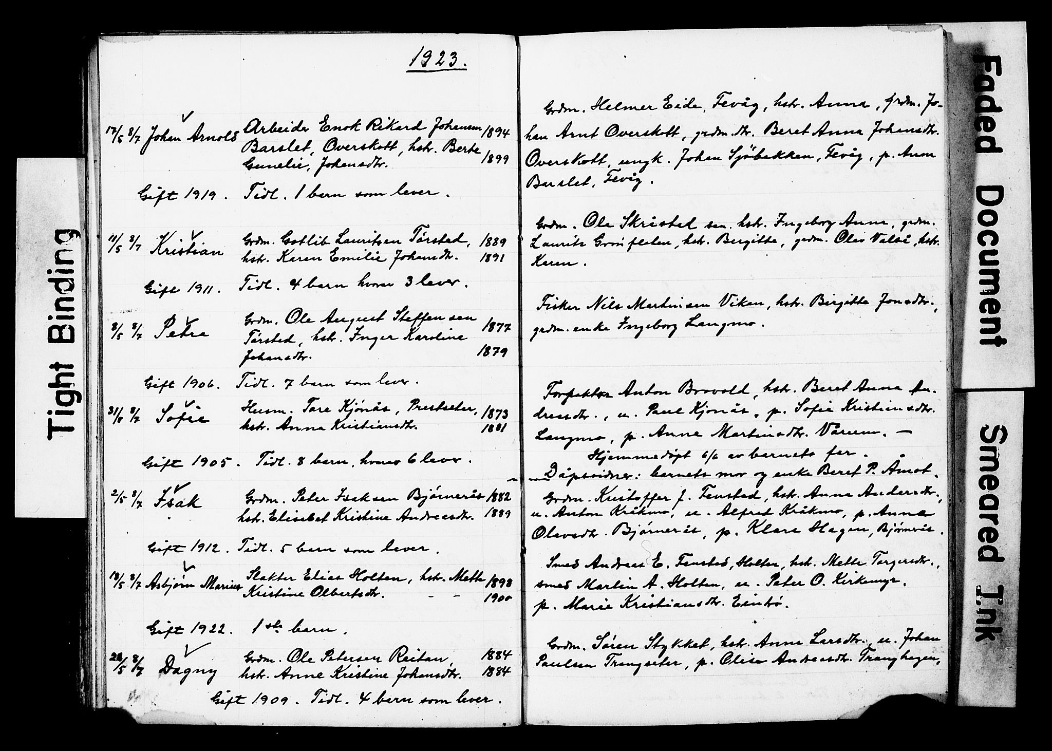Ministerialprotokoller, klokkerbøker og fødselsregistre - Sør-Trøndelag, AV/SAT-A-1456/646/L0631: Parish register (copy) no. 646C04, 1917-1930