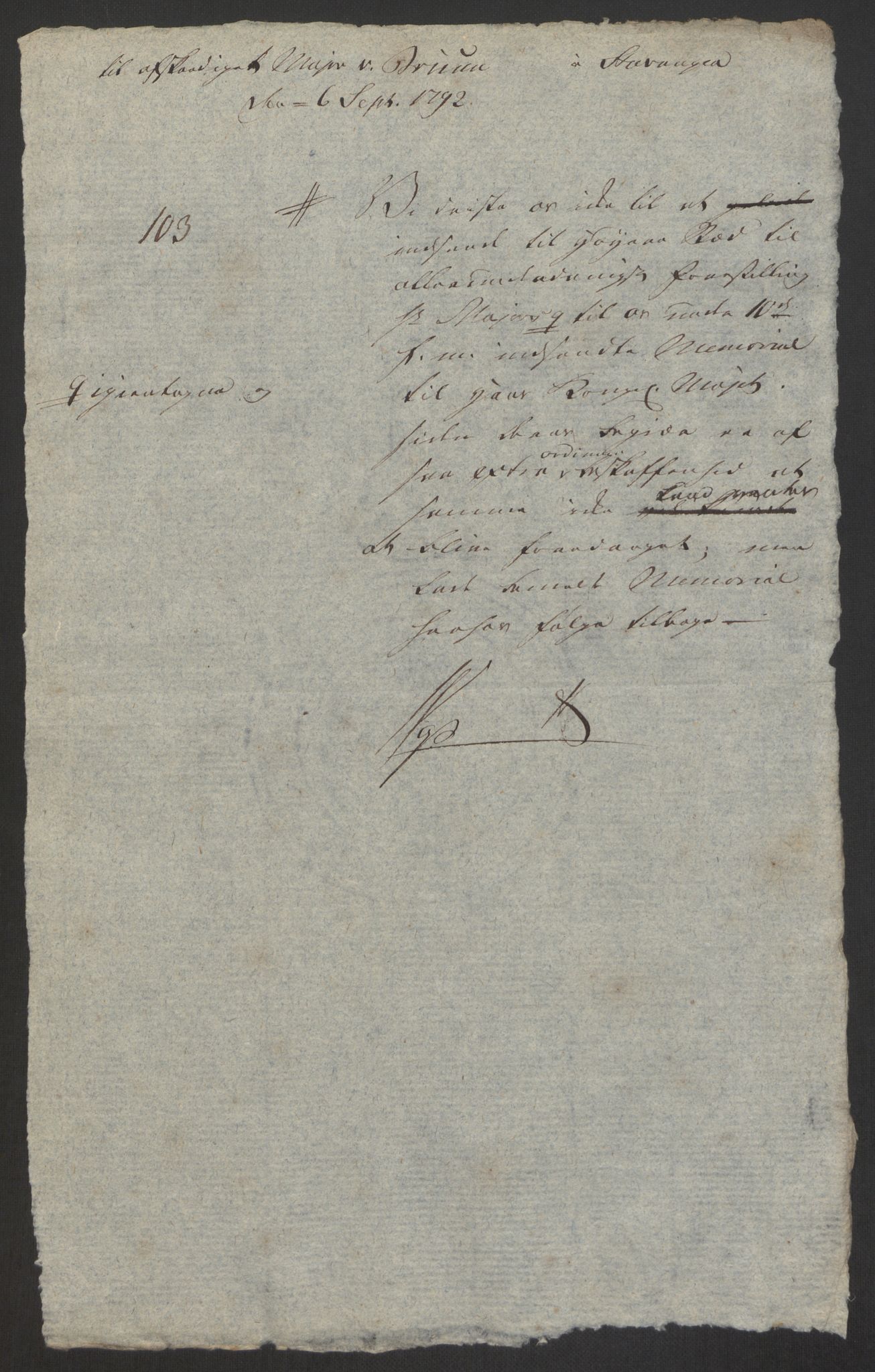 Forsvaret, Den norske kvesthuskasse/krigshospitalkasse, AV/RA-RAFA-1887/F/Fa/L0008: Konsepter, 1790-1793, p. 919