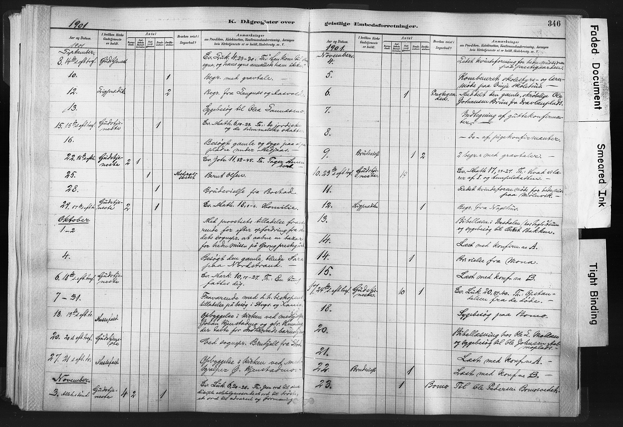 Ministerialprotokoller, klokkerbøker og fødselsregistre - Nord-Trøndelag, SAT/A-1458/749/L0474: Parish register (official) no. 749A08, 1887-1903, p. 346