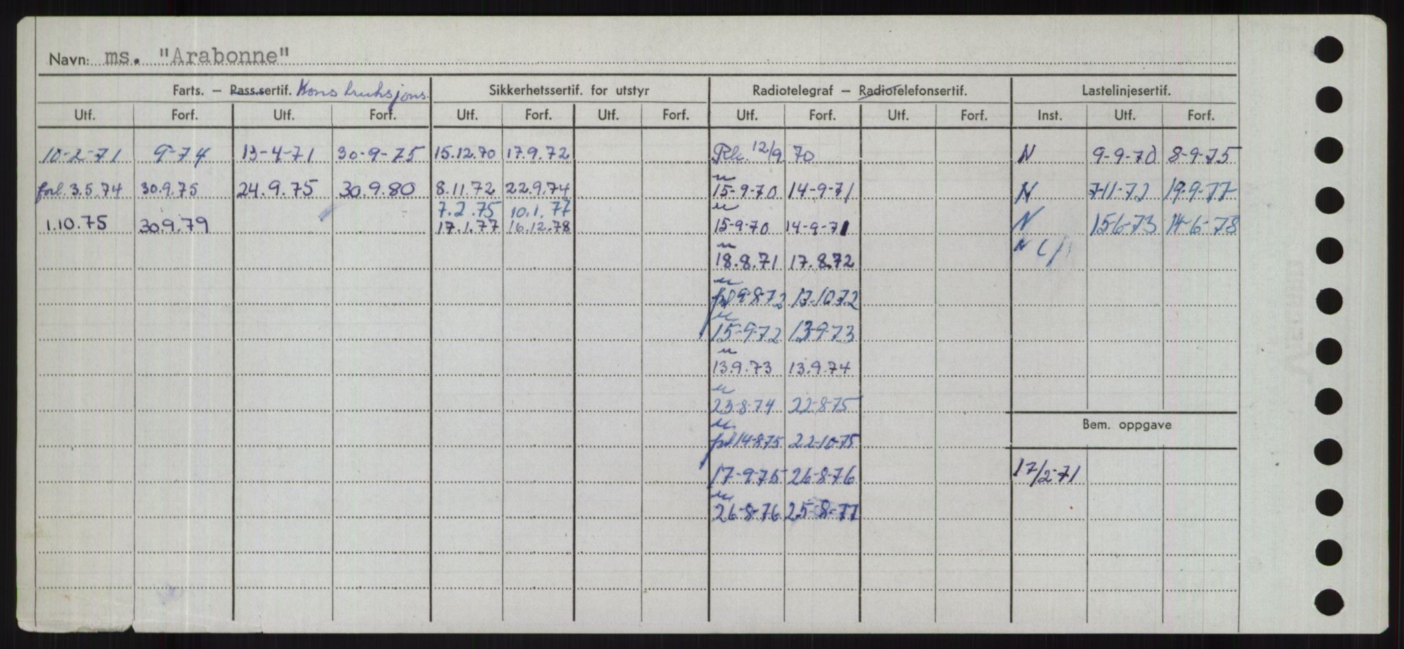 Sjøfartsdirektoratet med forløpere, Skipsmålingen, AV/RA-S-1627/H/Hd/L0002: Fartøy, Apa-Axe, p. 22