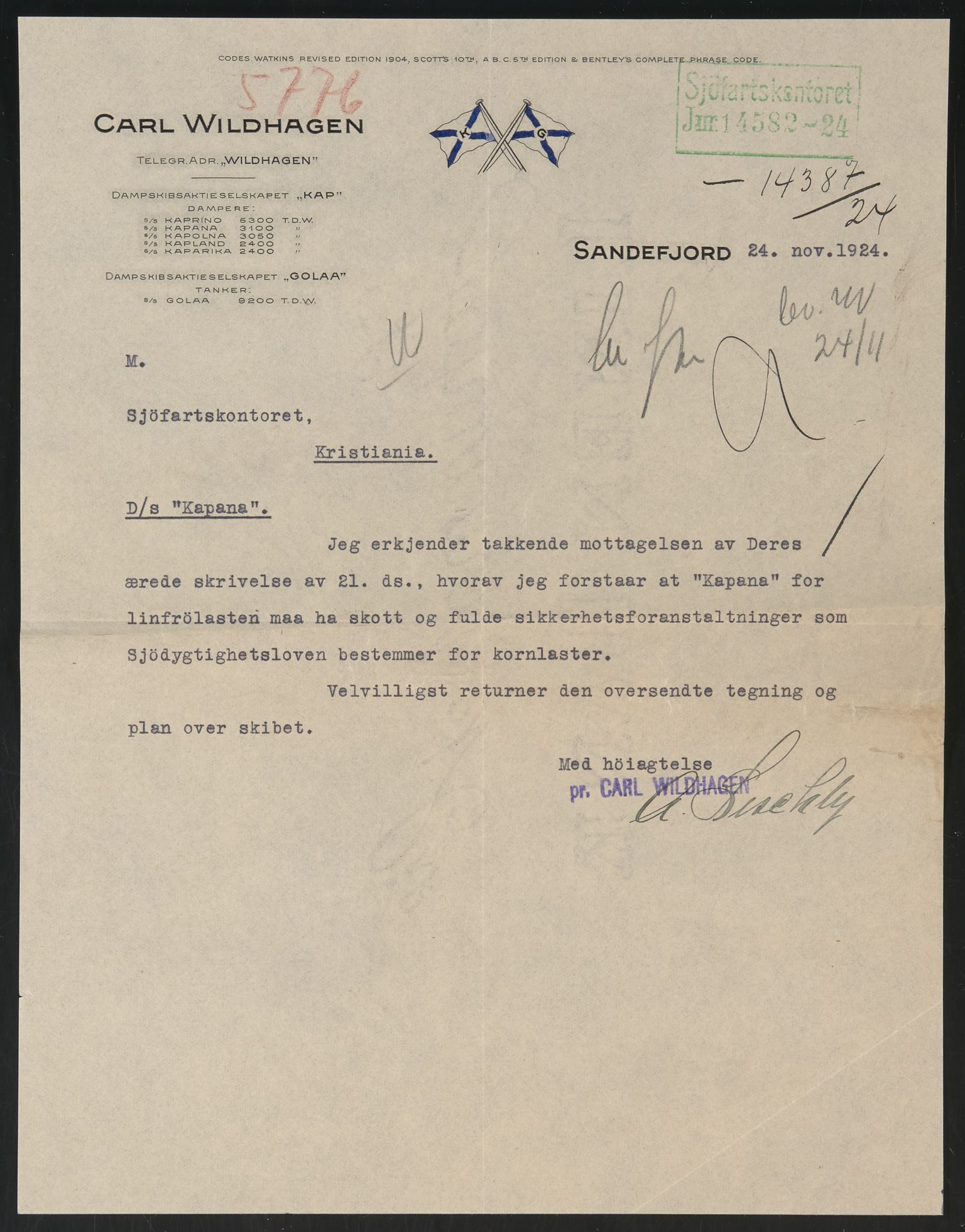 Sjøfartsdirektoratet med forløpere, skipsmapper slettede skip, AV/RA-S-4998/F/Fa/L0586: --, 1894-1935, p. 94