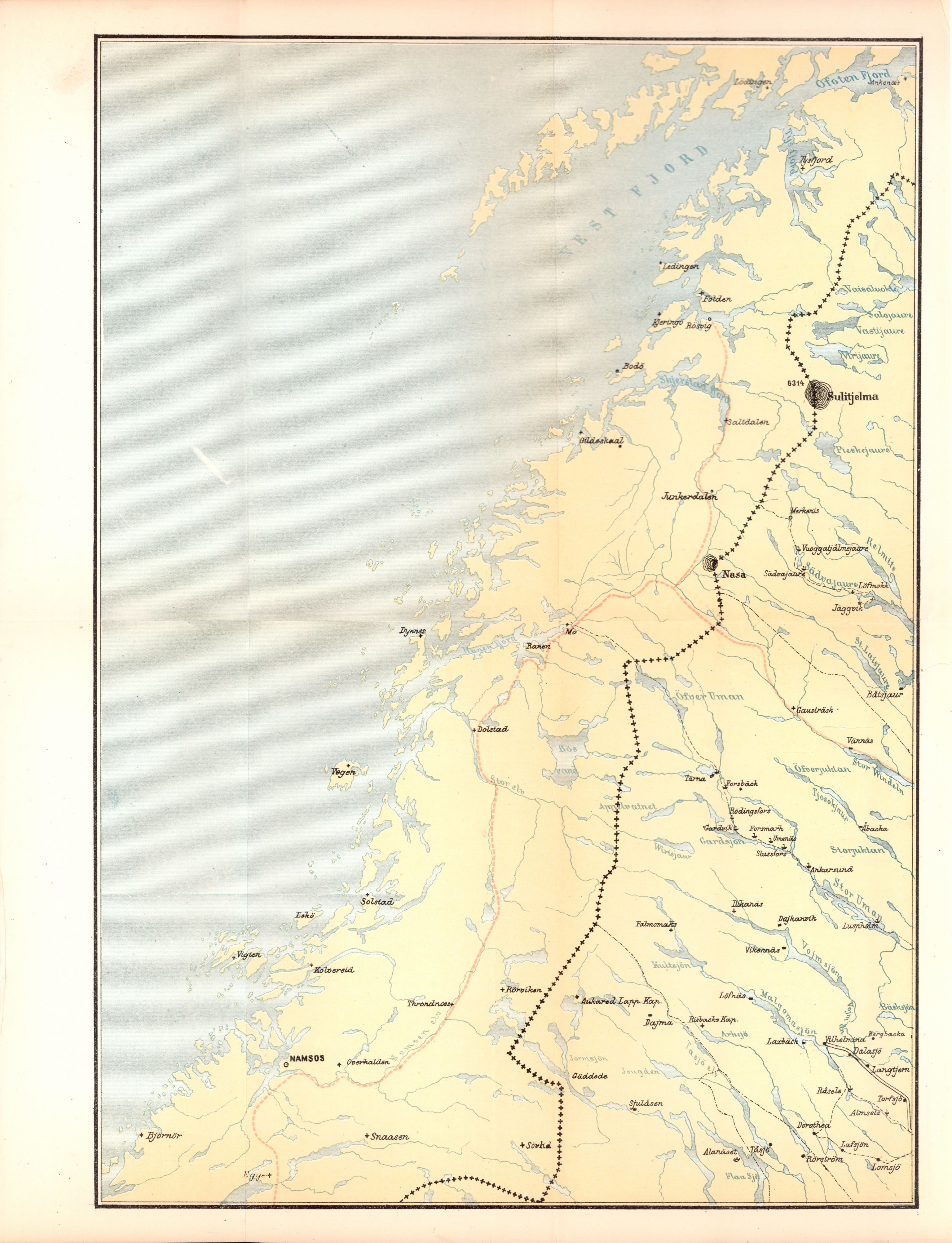 Nordland Fylkeskommune. Fylkestinget, AIN/NFK-17/176/A/Ac/L0015: Fylkestingsforhandlinger 1886-1890, 1886-1890