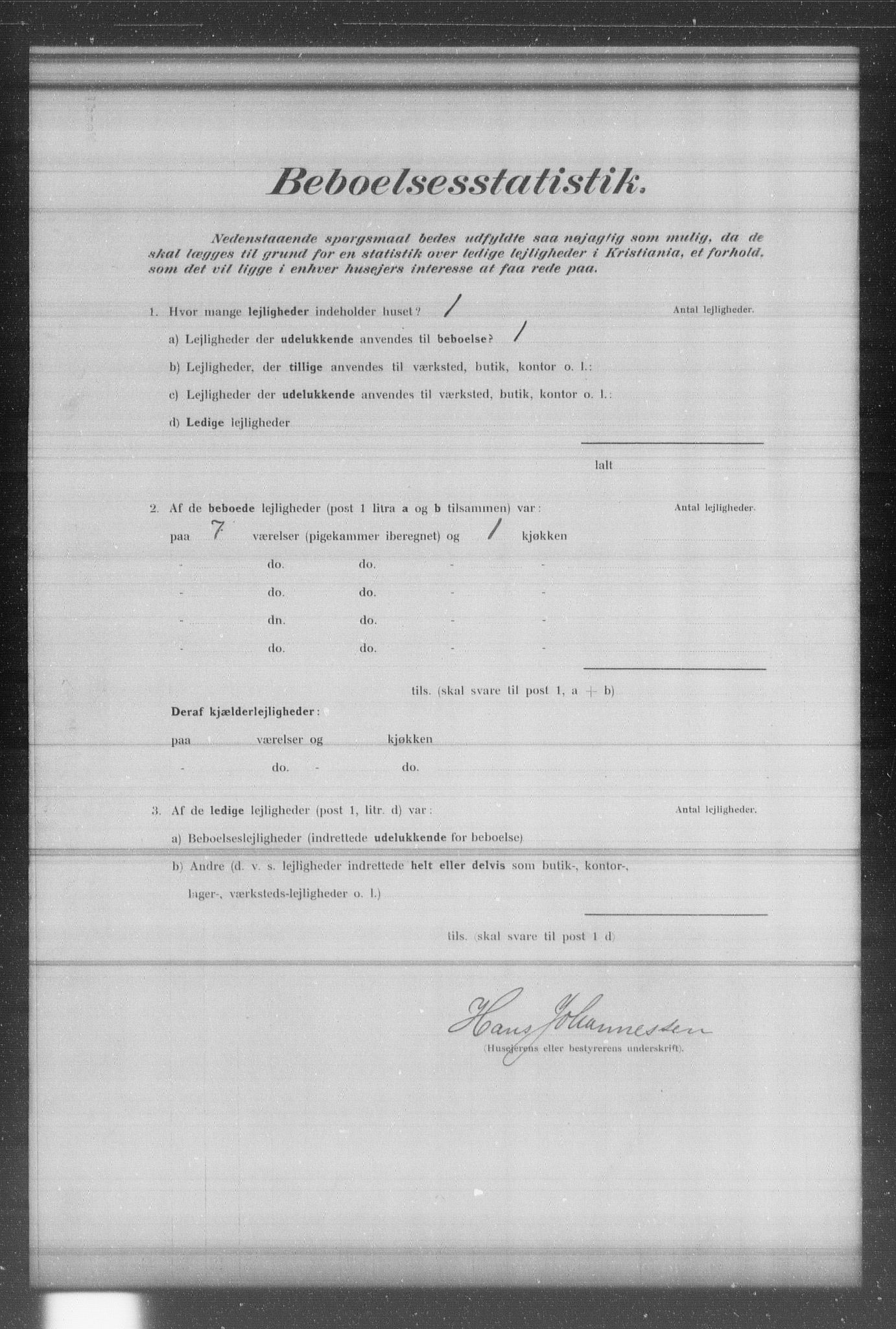 OBA, Municipal Census 1902 for Kristiania, 1902, p. 14191