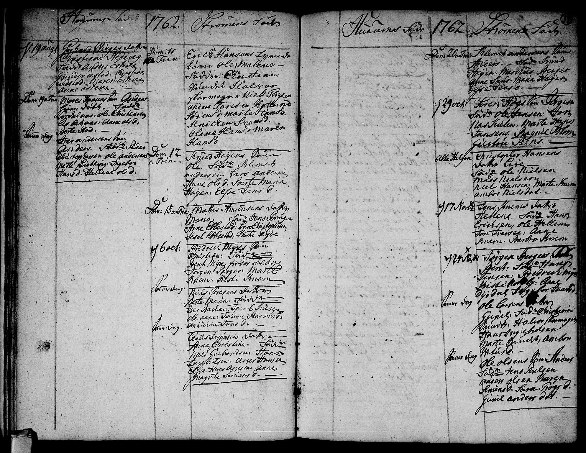 Hurum kirkebøker, SAKO/A-229/F/Fa/L0006: Parish register (official) no. 6, 1756-1770, p. 34
