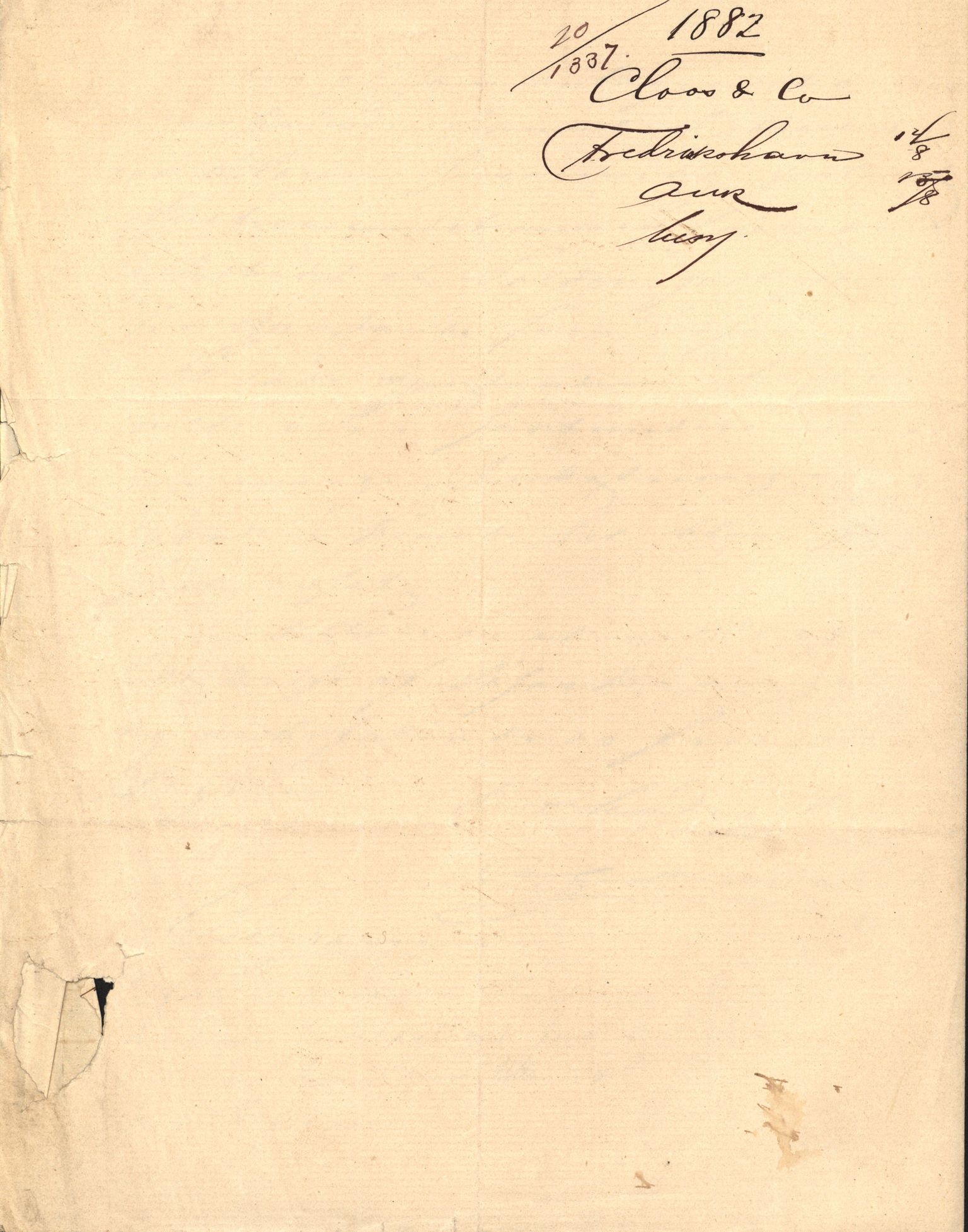 Pa 63 - Østlandske skibsassuranceforening, VEMU/A-1079/G/Ga/L0014/0013: Havaridokumenter / Heros, Emilie, 1882, p. 16