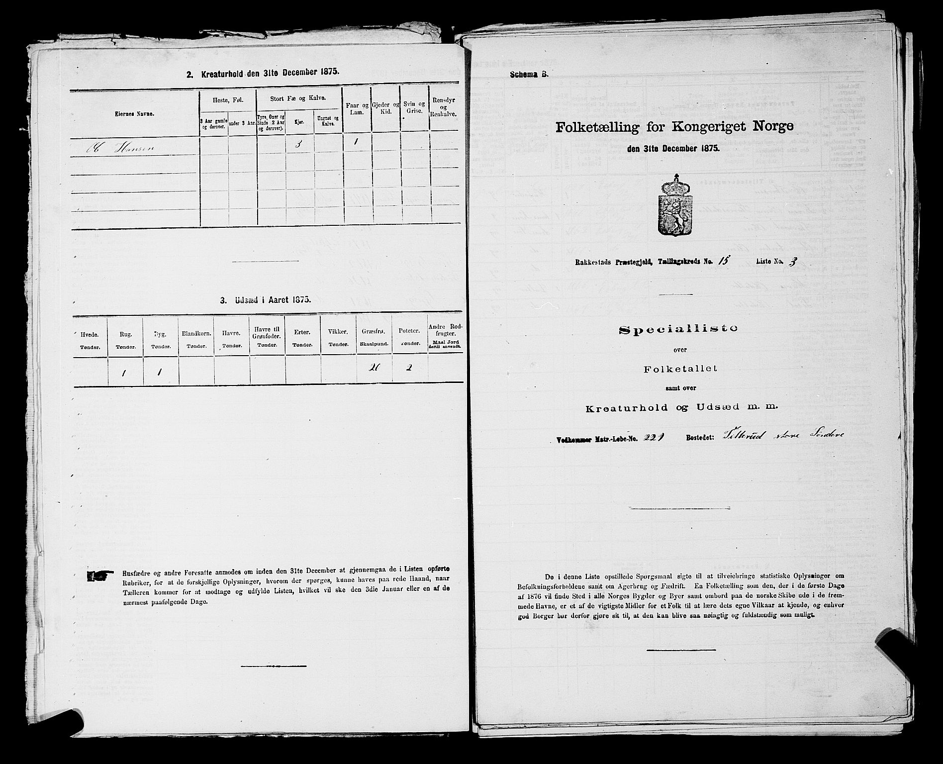 RA, 1875 census for 0128P Rakkestad, 1875, p. 1734