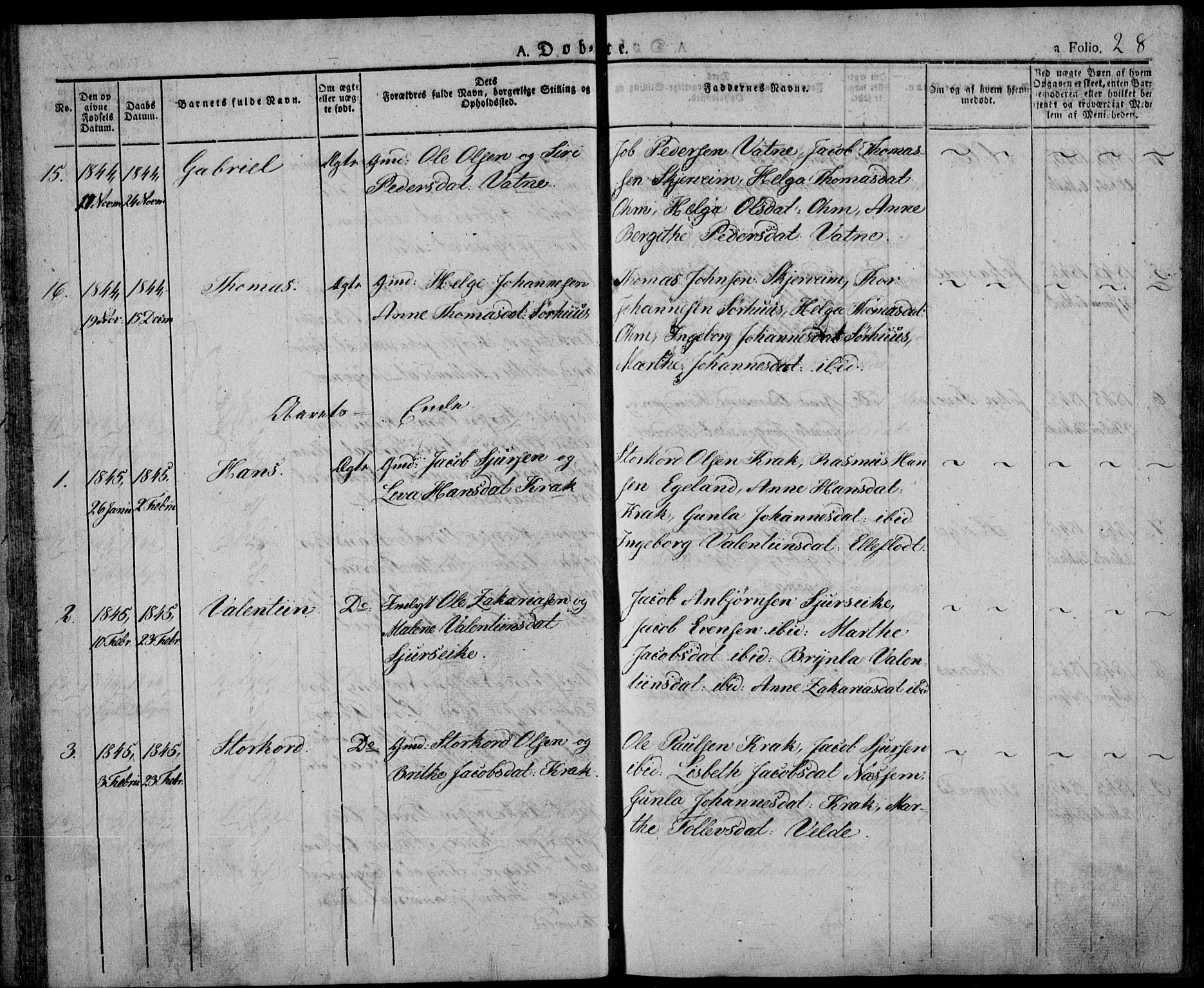 Skjold sokneprestkontor, AV/SAST-A-101847/H/Ha/Haa/L0005: Parish register (official) no. A 5, 1830-1856, p. 28