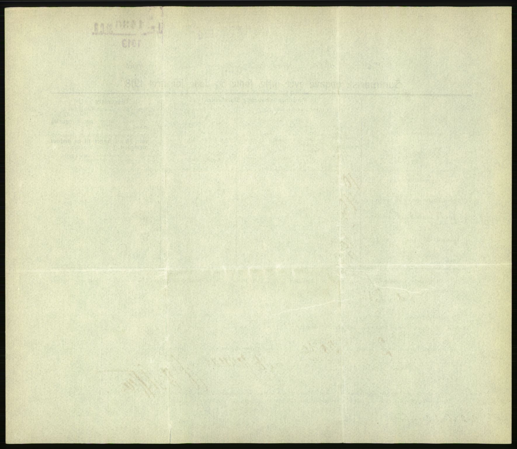 Statistisk sentralbyrå, Sosiodemografiske emner, Befolkning, RA/S-2228/D/Df/Dfb/Dfbh/L0059: Summariske oppgaver over gifte, fødte og døde for hele landet., 1918, p. 290