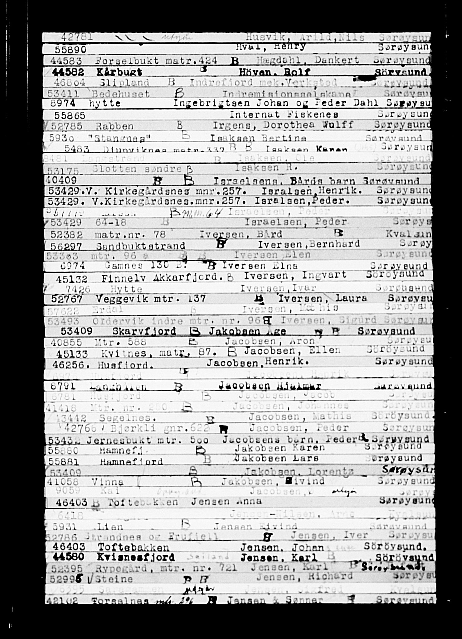 Krigsskadetrygdene for bygninger og løsøre, AV/RA-S-1548/V/L0014: --, 1940-1945, p. 1070