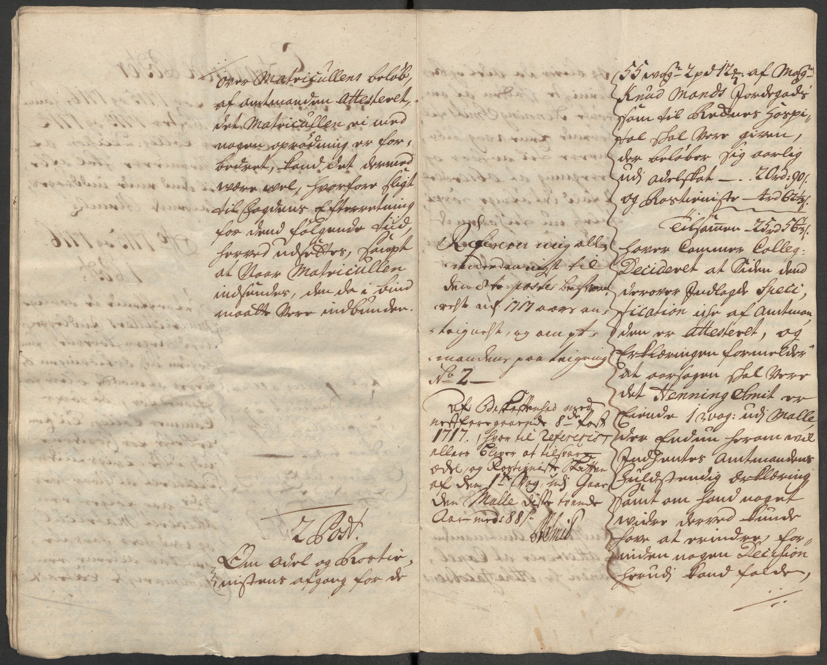 Rentekammeret inntil 1814, Reviderte regnskaper, Fogderegnskap, AV/RA-EA-4092/R55/L3664: Fogderegnskap Romsdal, 1717, p. 304