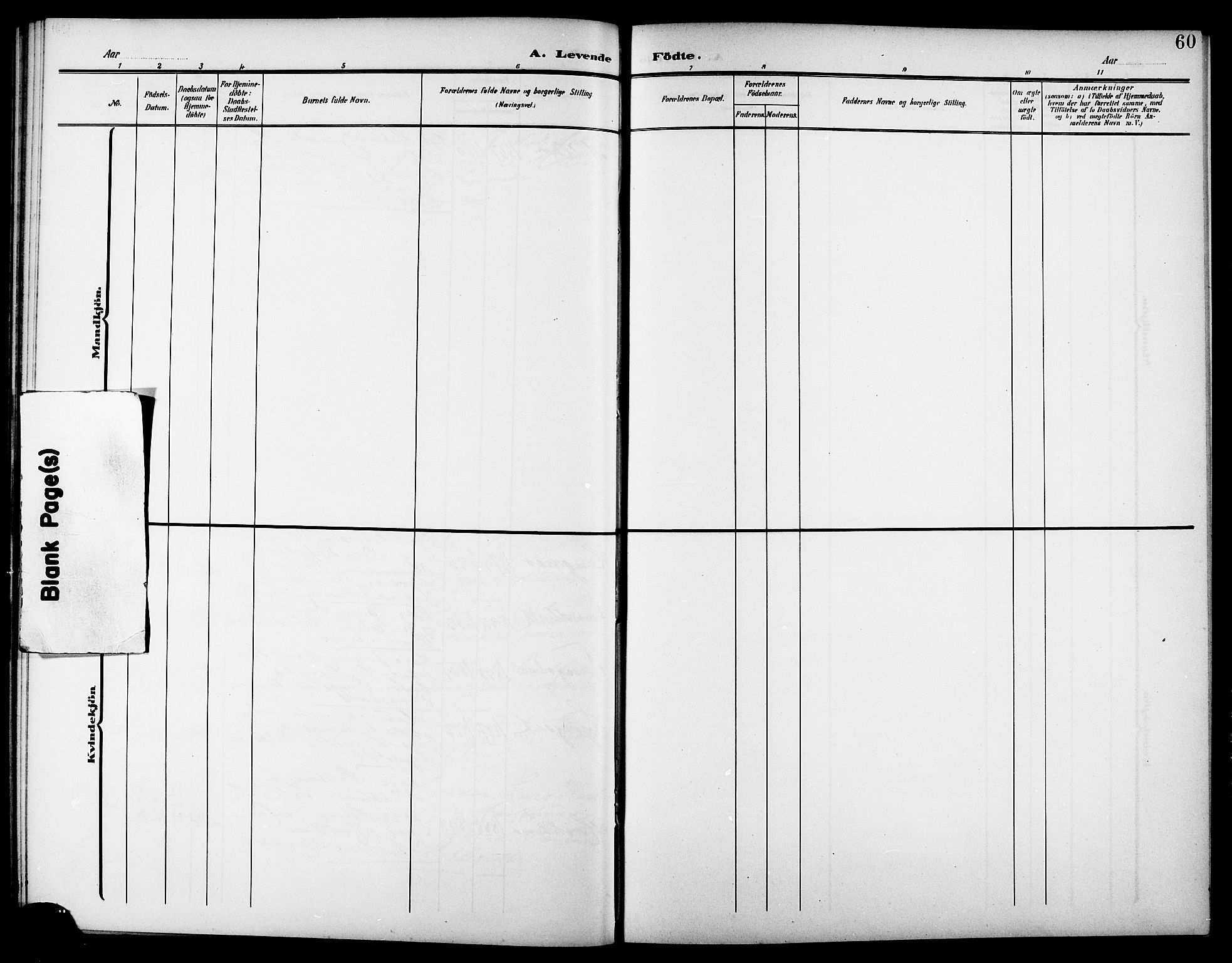 Ministerialprotokoller, klokkerbøker og fødselsregistre - Nord-Trøndelag, SAT/A-1458/744/L0424: Parish register (copy) no. 744C03, 1906-1923, p. 60