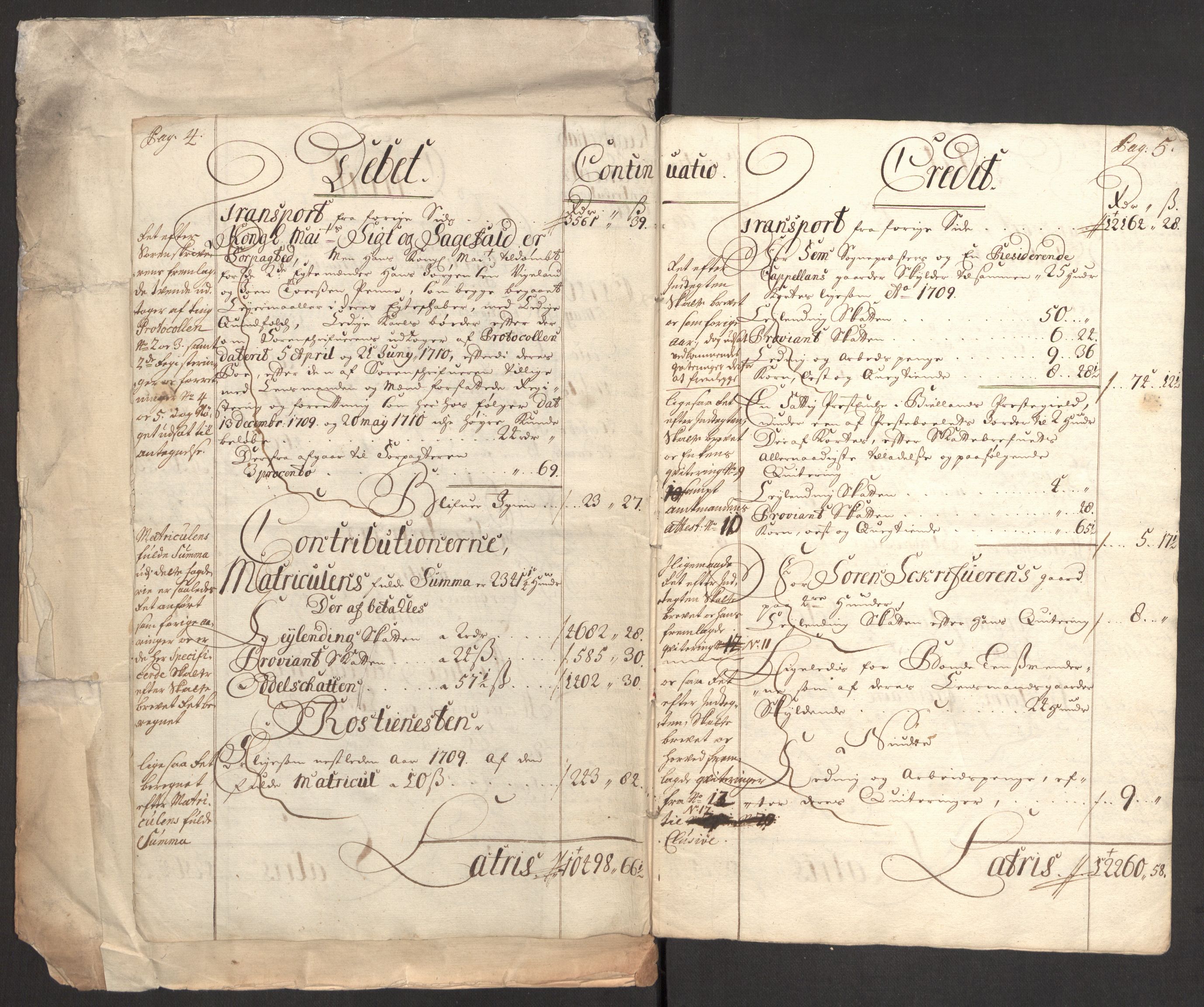 Rentekammeret inntil 1814, Reviderte regnskaper, Fogderegnskap, AV/RA-EA-4092/R43/L2553: Fogderegnskap Lista og Mandal, 1710, p. 12