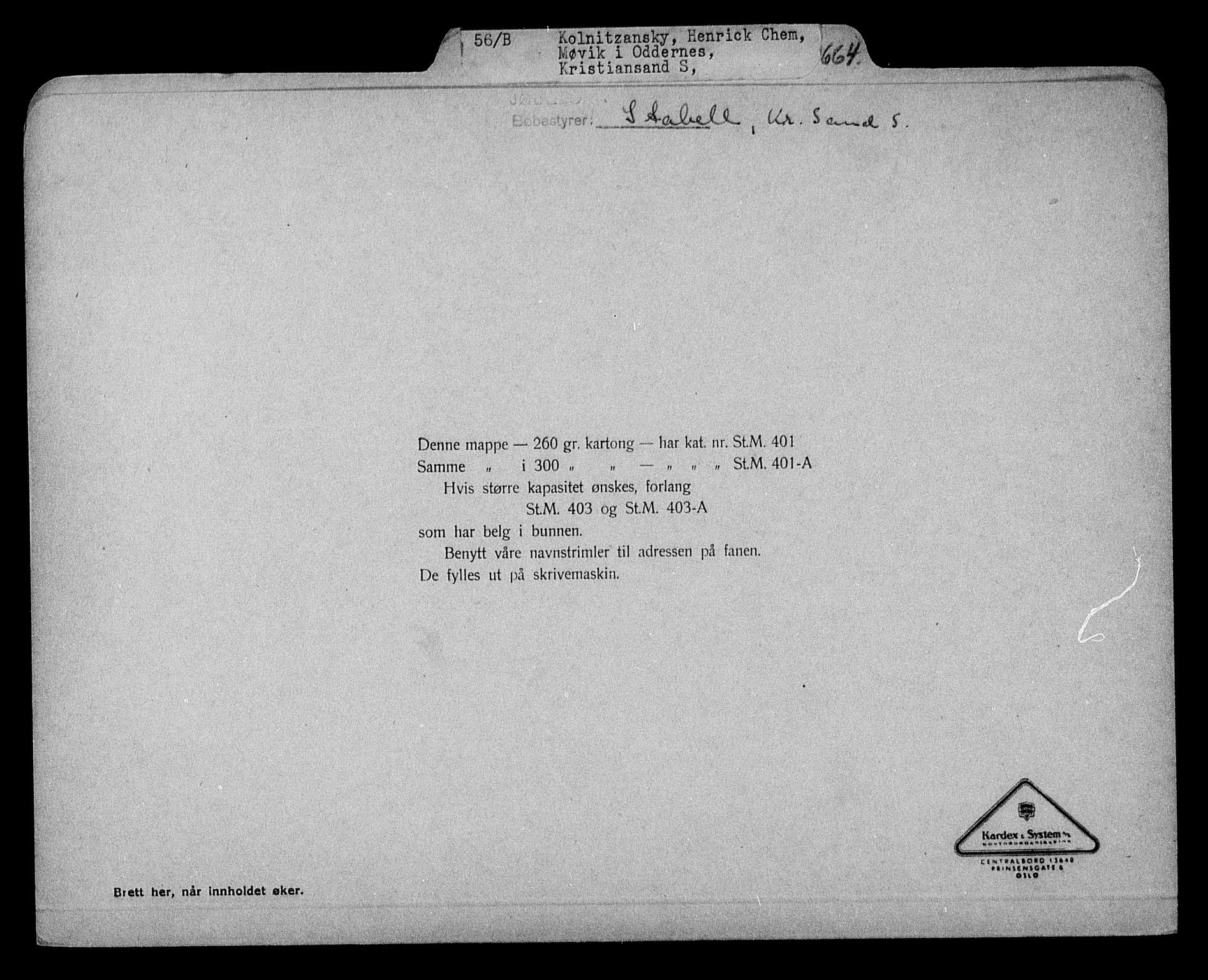 Justisdepartementet, Tilbakeføringskontoret for inndratte formuer, RA/S-1564/H/Hc/Hcd/L1002: --, 1945-1947, p. 18