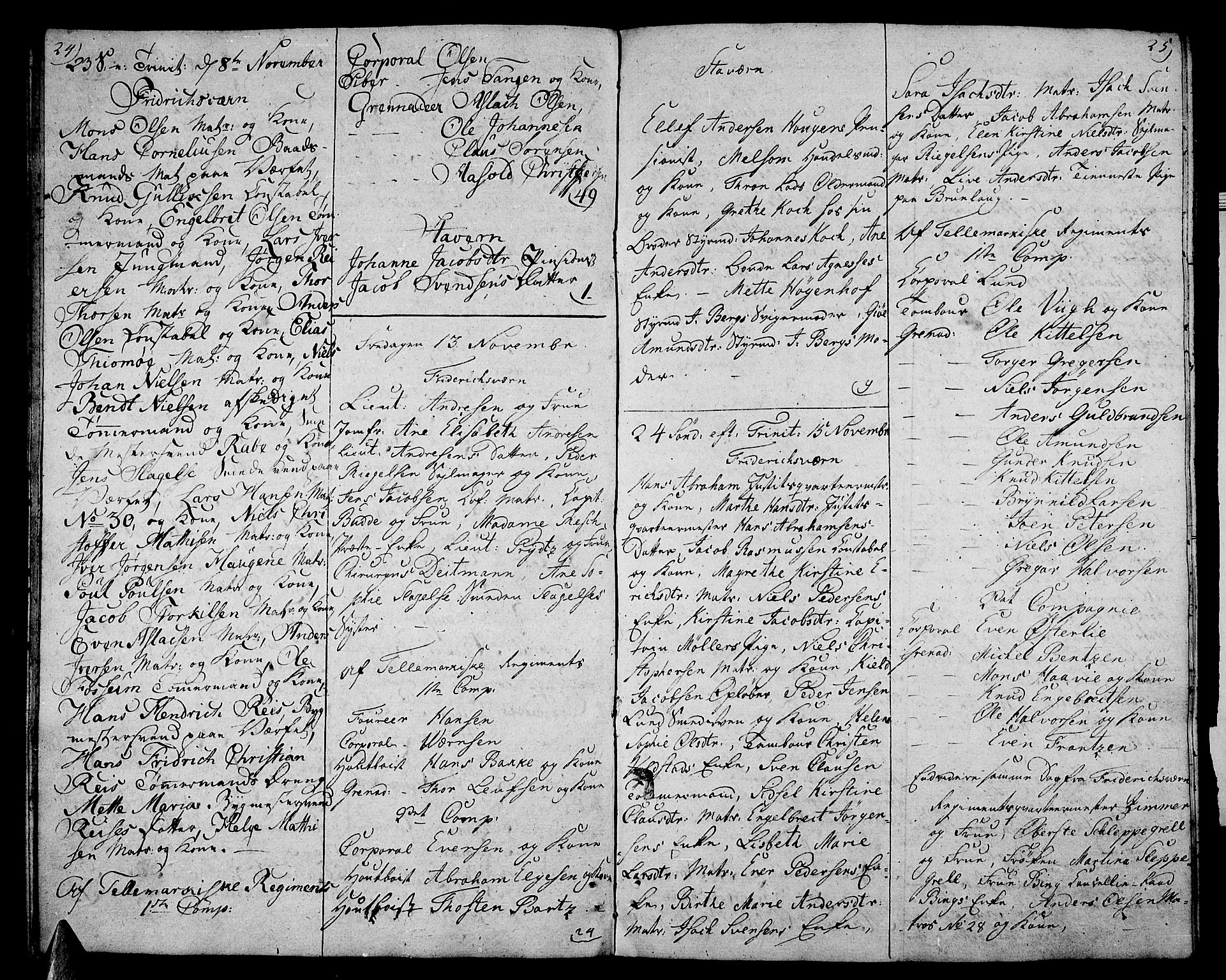 Stavern kirkebøker, AV/SAKO-A-318/F/Fa/L0005: Parish register (official) no. 5, 1800-1816, p. 24-25