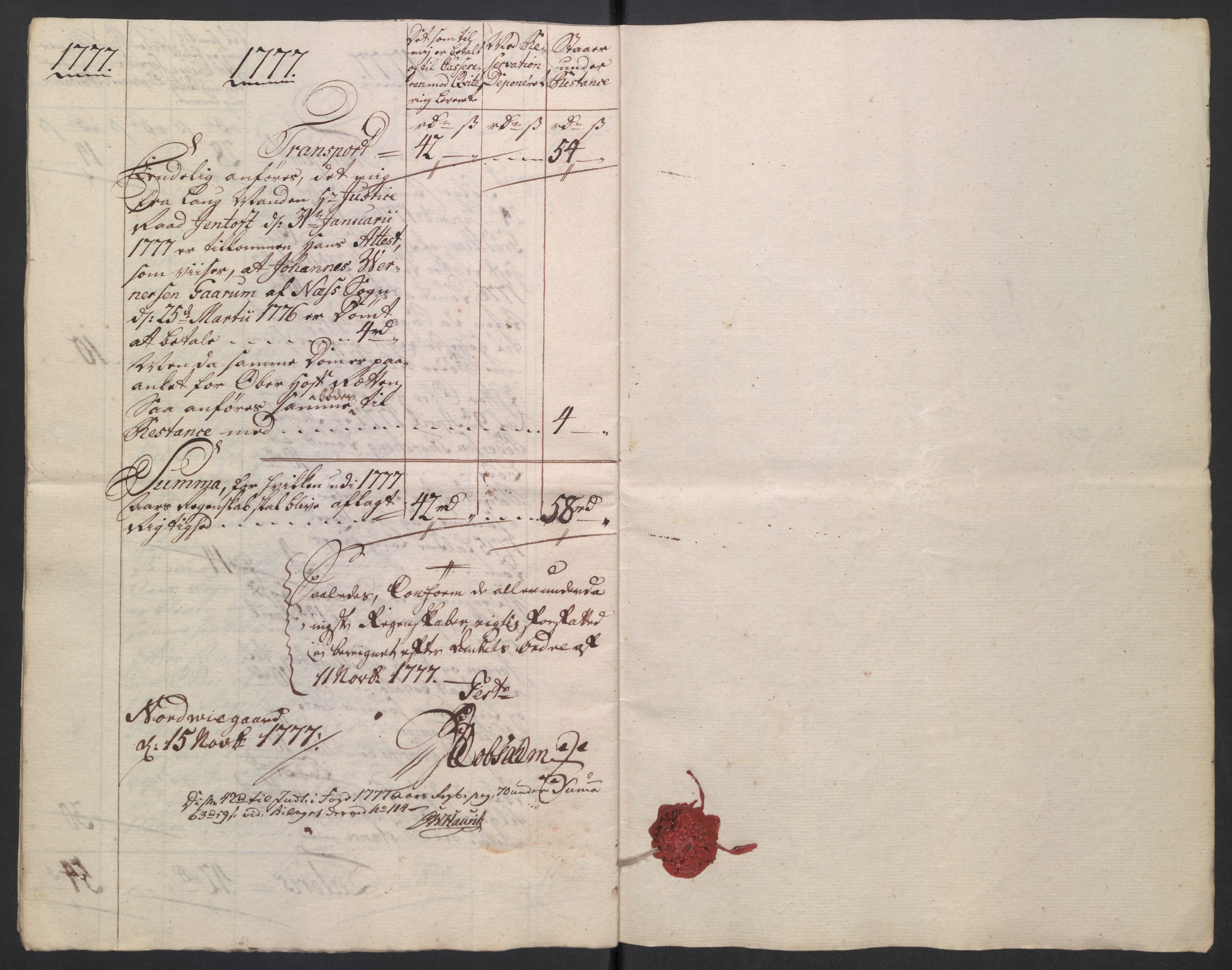 Rentekammeret inntil 1814, Reviderte regnskaper, Mindre regnskaper, AV/RA-EA-4068/Rb/L0014: Opplands amt, 1771-1779, p. 462