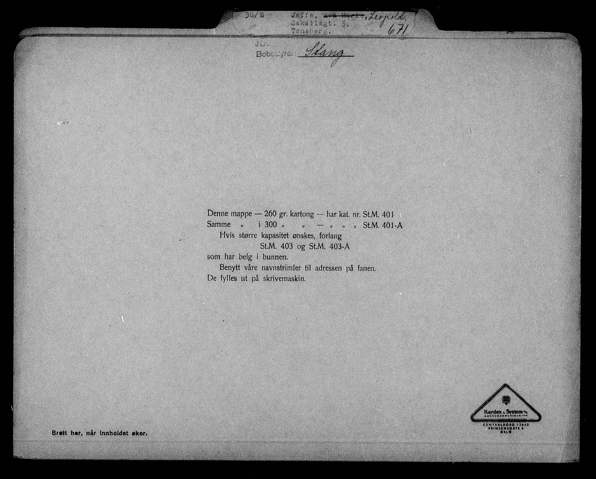 Justisdepartementet, Tilbakeføringskontoret for inndratte formuer, RA/S-1564/H/Hc/Hcd/L1000: --, 1945-1947, p. 136