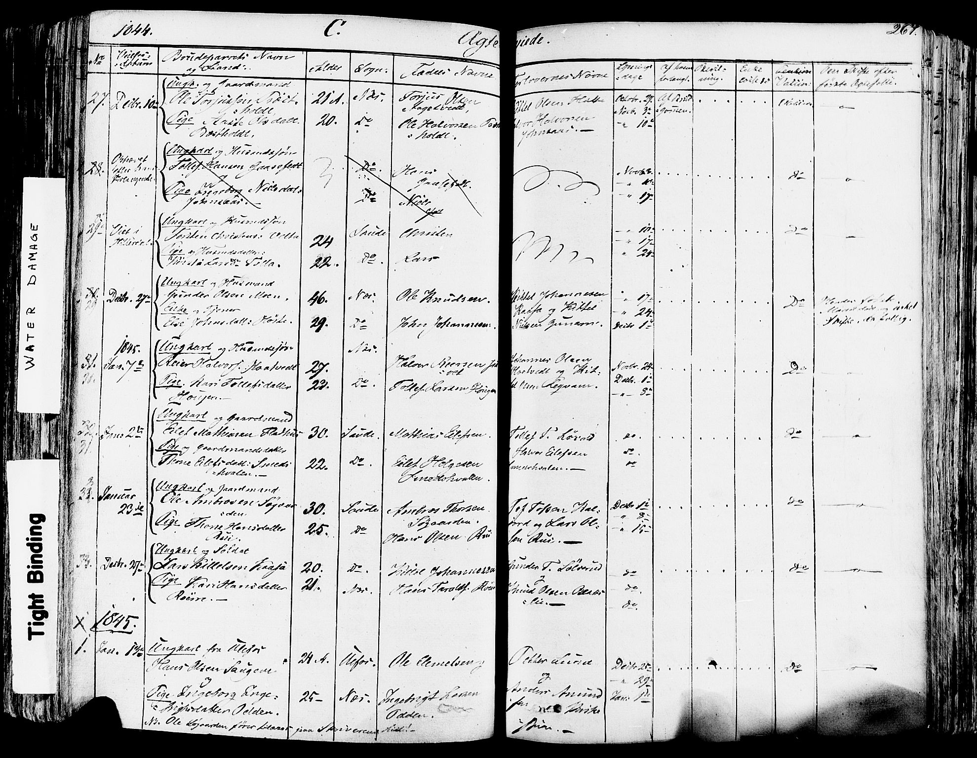 Sauherad kirkebøker, AV/SAKO-A-298/F/Fa/L0006: Parish register (official) no. I 6, 1827-1850, p. 267