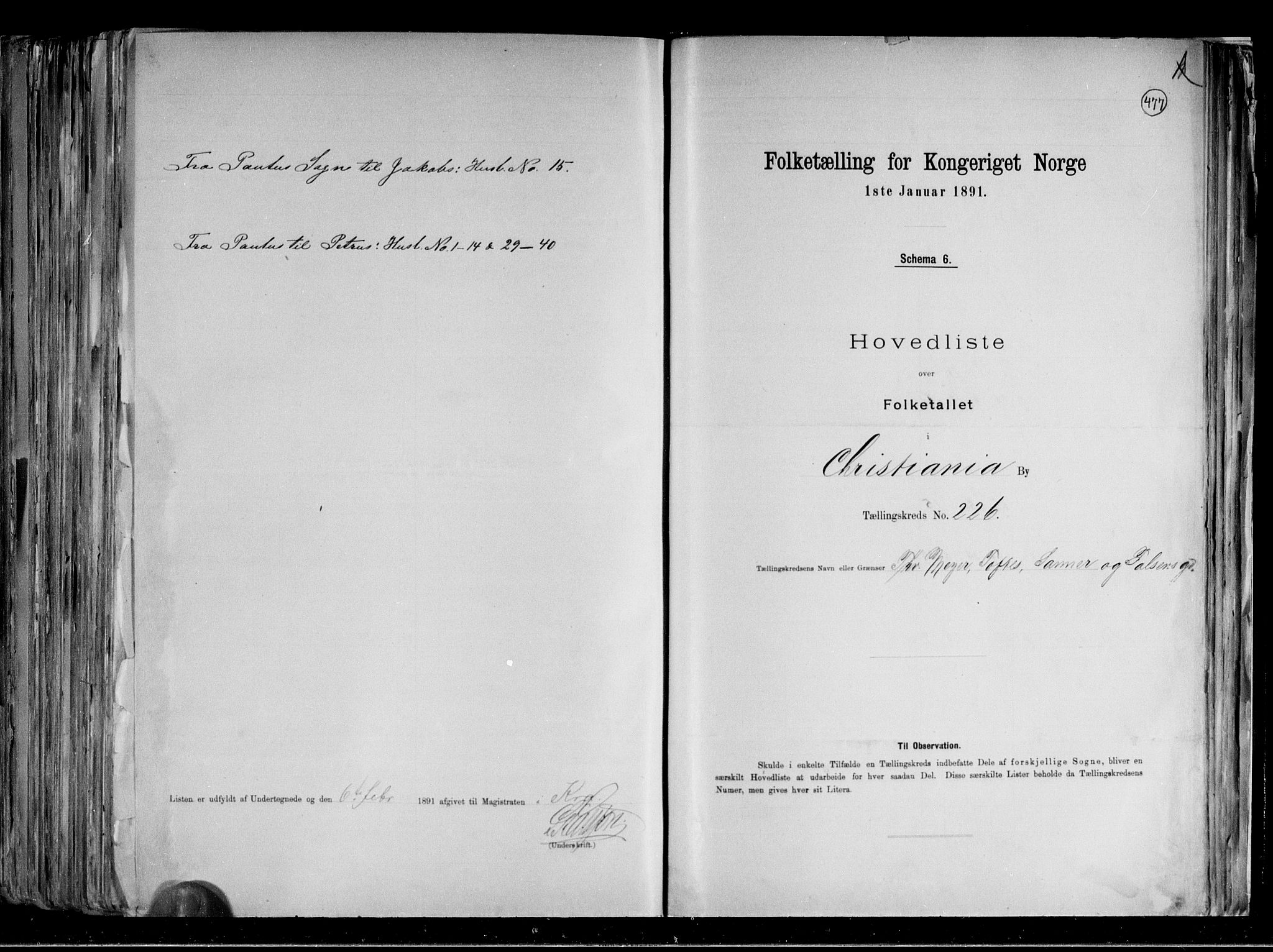RA, 1891 census for 0301 Kristiania, 1891, p. 122872
