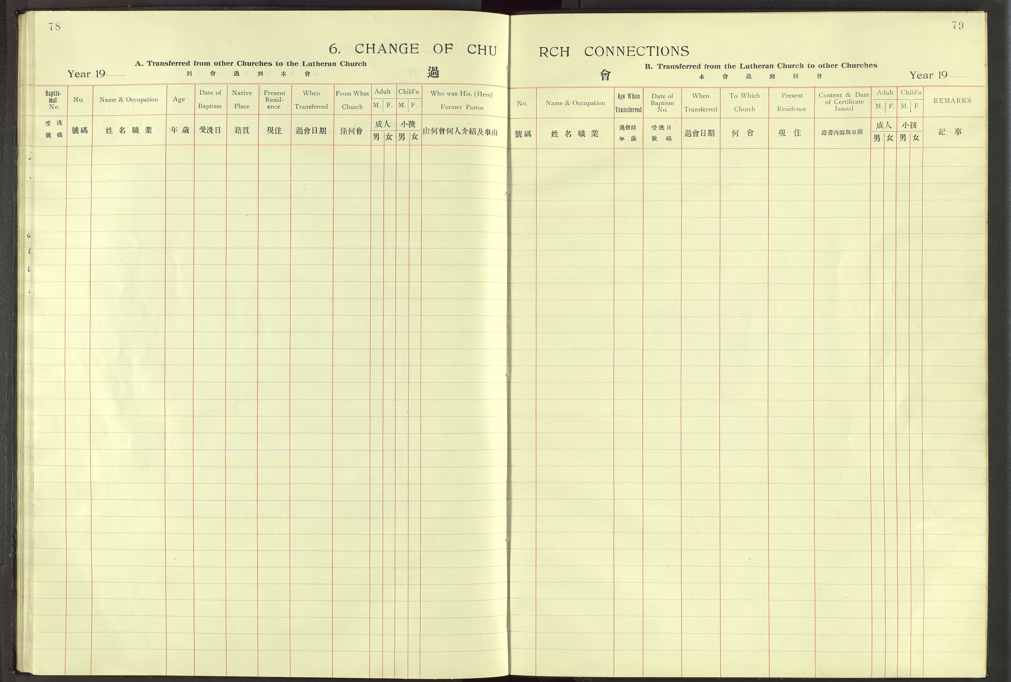 Det Norske Misjonsselskap - utland - Kina (Hunan), VID/MA-A-1065/Dm/L0099: Parish register (official) no. 137, 1932-1947, p. 78-79