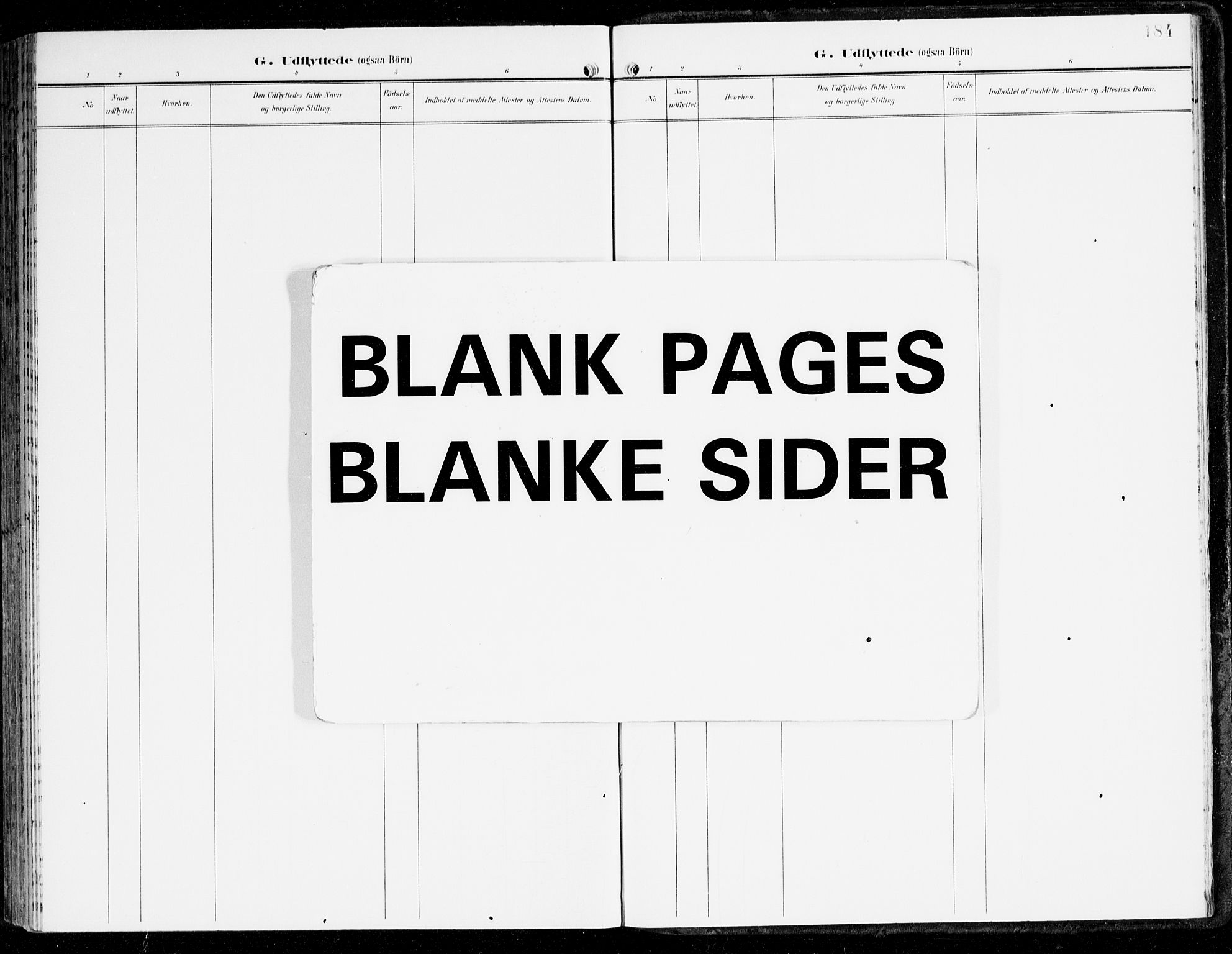 Hamre sokneprestembete, AV/SAB-A-75501/H/Ha/Haa/Haad/L0002: Parish register (official) no. D 2, 1899-1916, p. 184